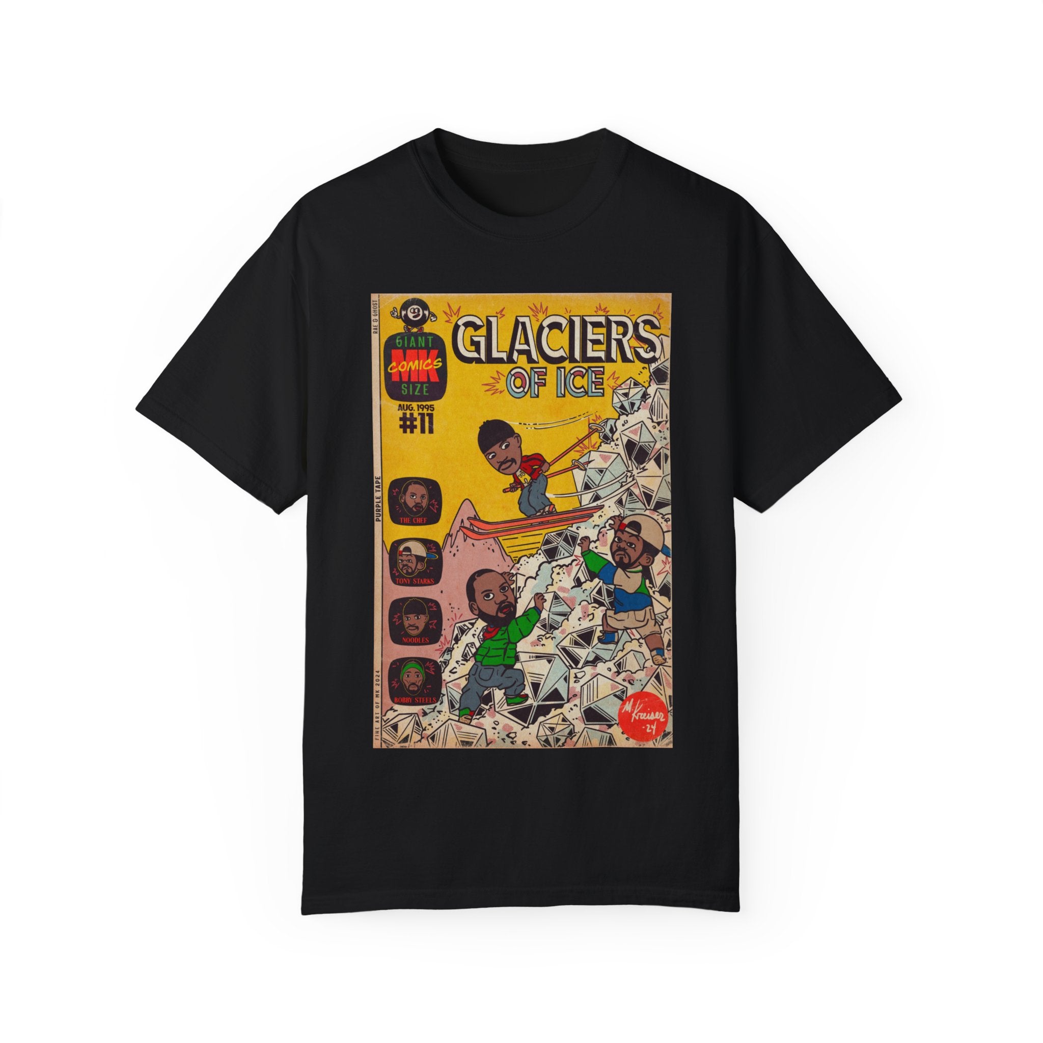 Glaciers of Ice - Unisex Comfort Colors T-shirt