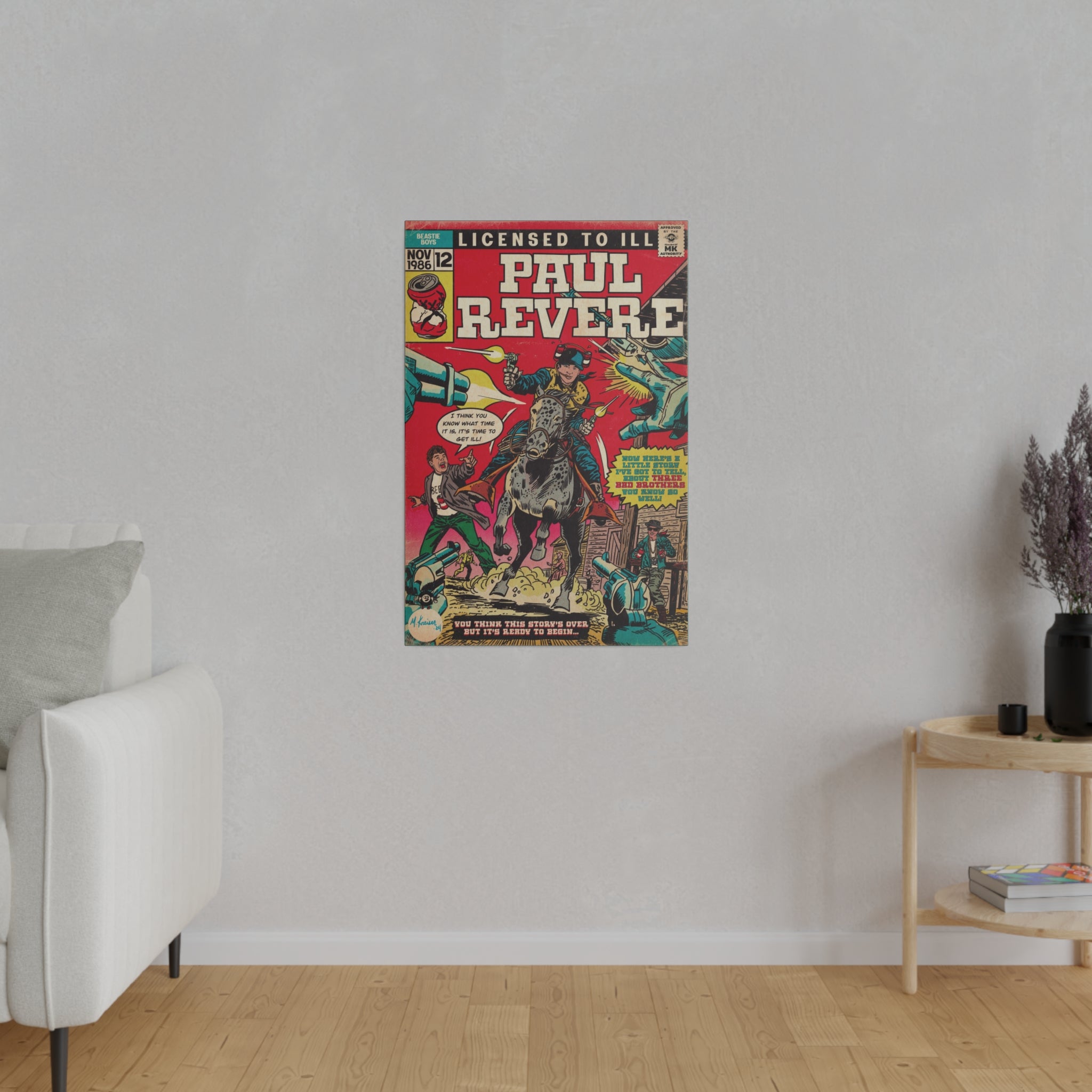 Paul Revere - Matte Canvas, Stretched, 0.75"
