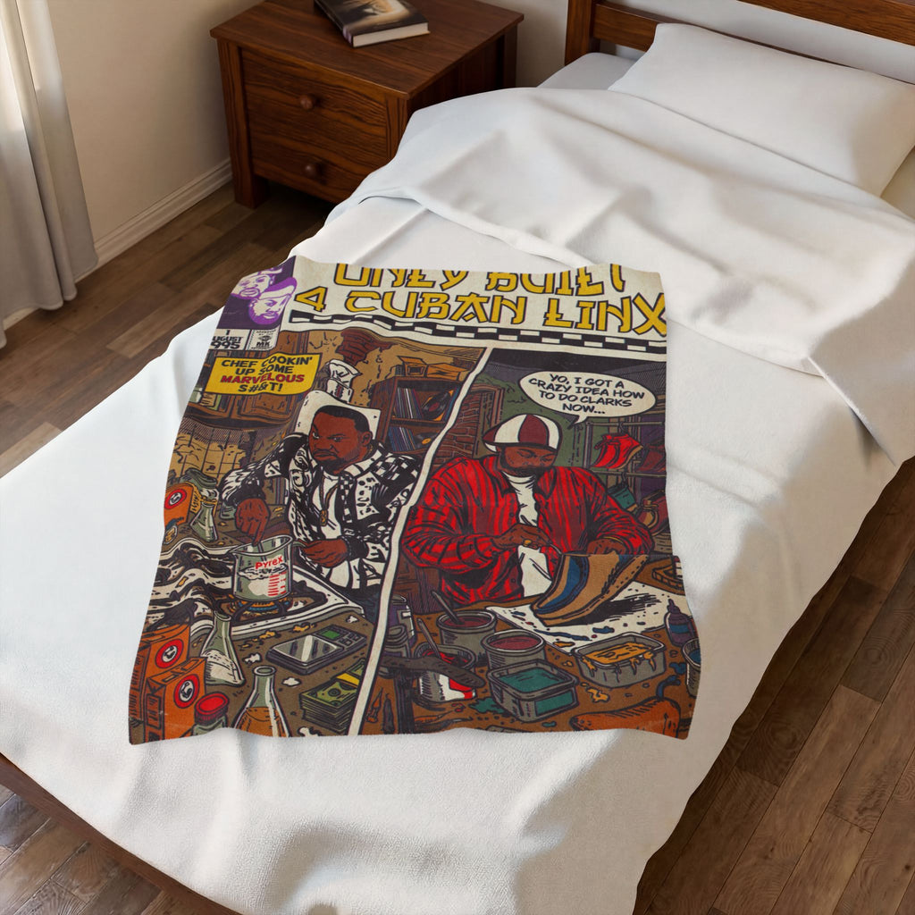 Only Built 4 Cuban Linx - Velveteen Plush Blanket