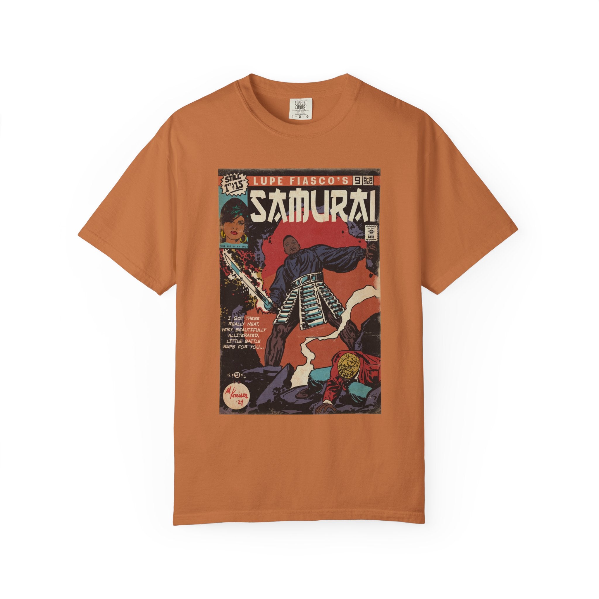 Samurai - Unisex Comfort Colors T-shirt