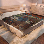 What's Going On - Velveteen Plush Blanket