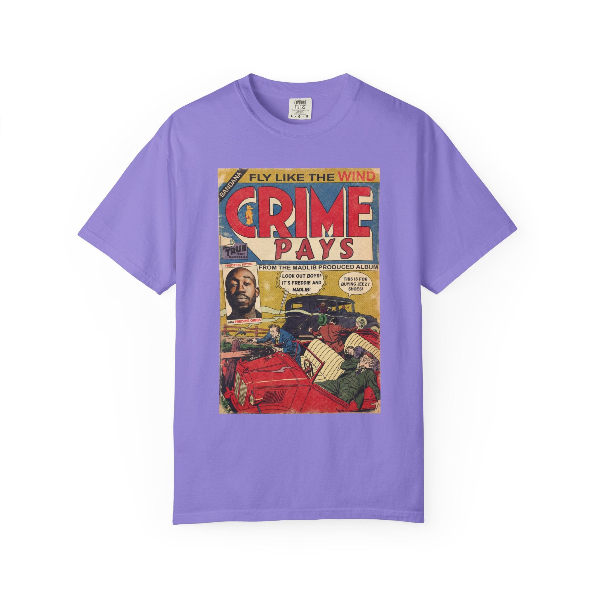 Crime Pays - Unisex Comfort Colors T-shirt