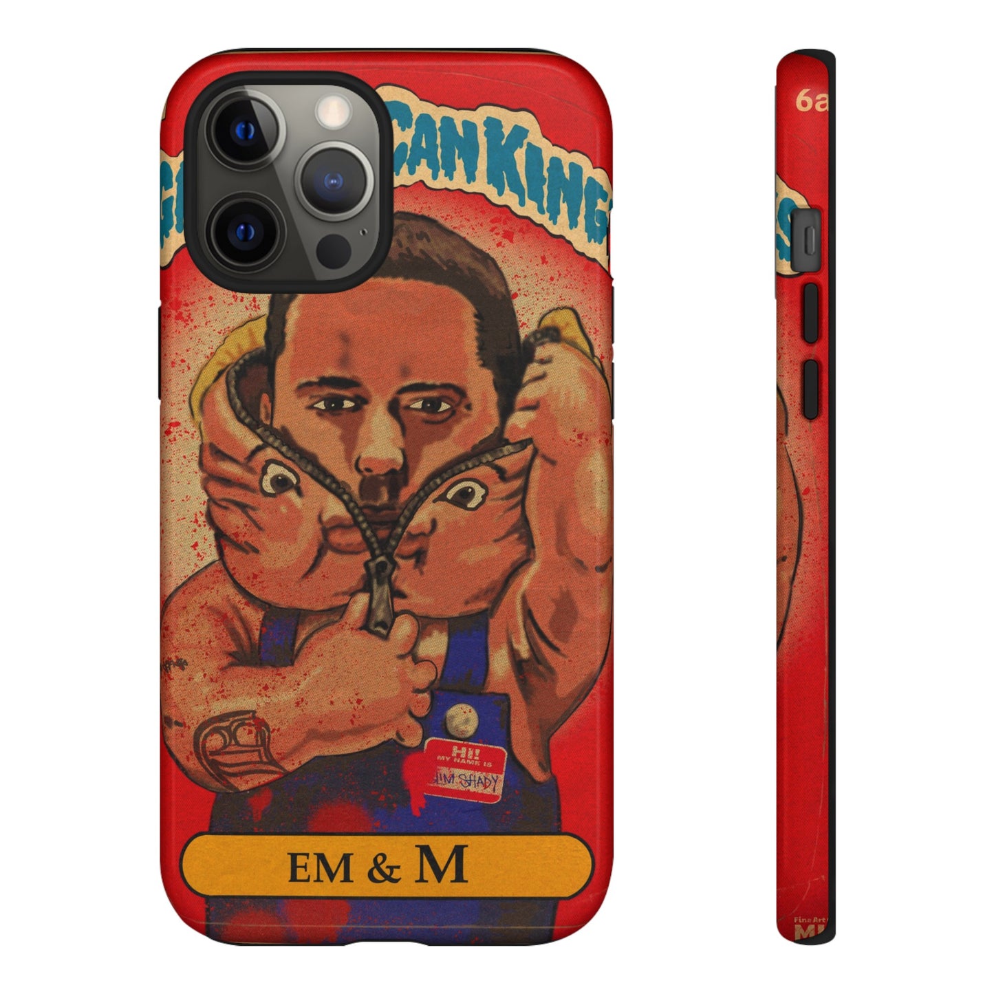 Em & M - Garbage Can Kings - Eminem - Tough Phone Cases
