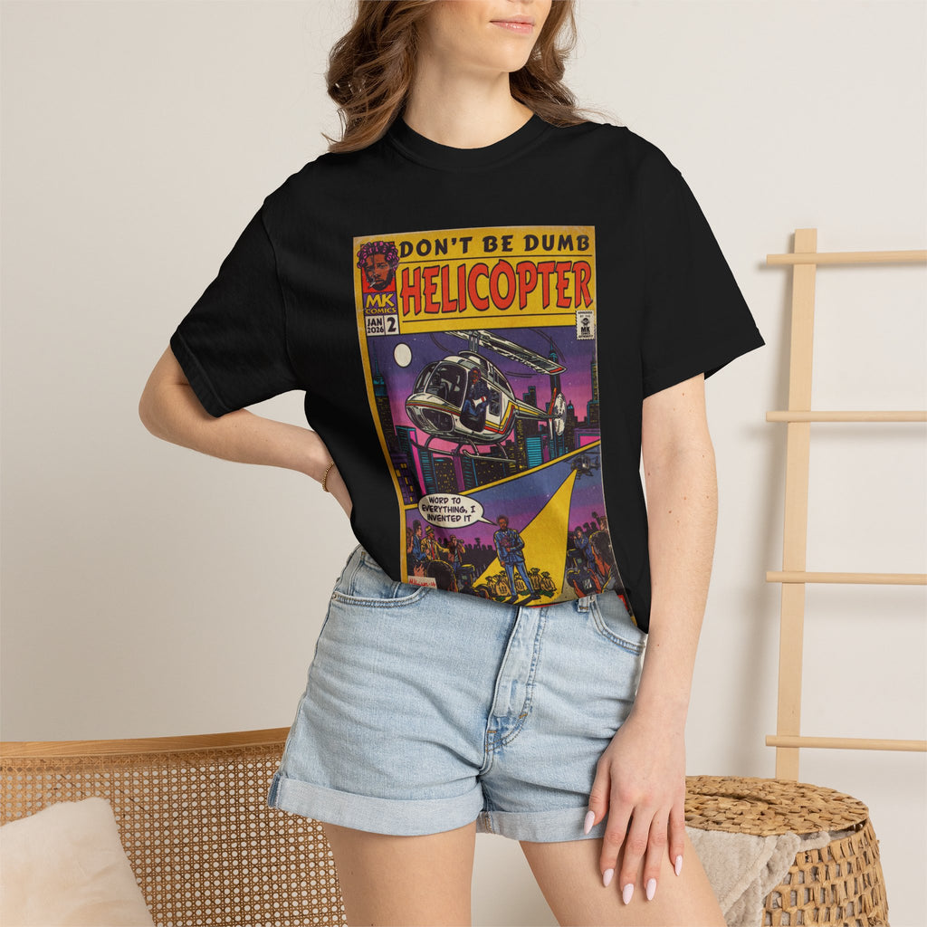 Helicopter - Unisex Comfort Colors T-shirt