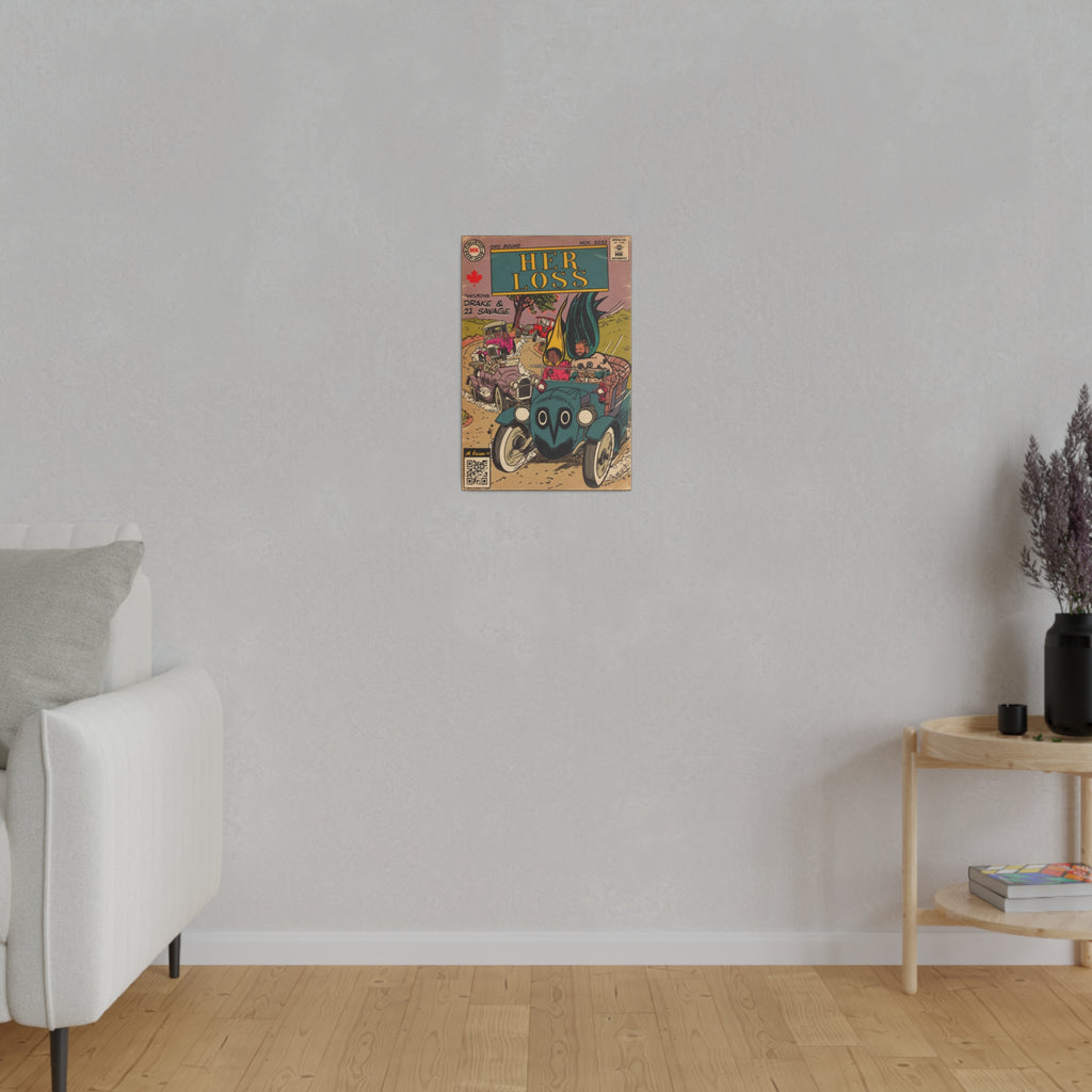 Her Loss - Matte Canvas, Stretched, 0.75"