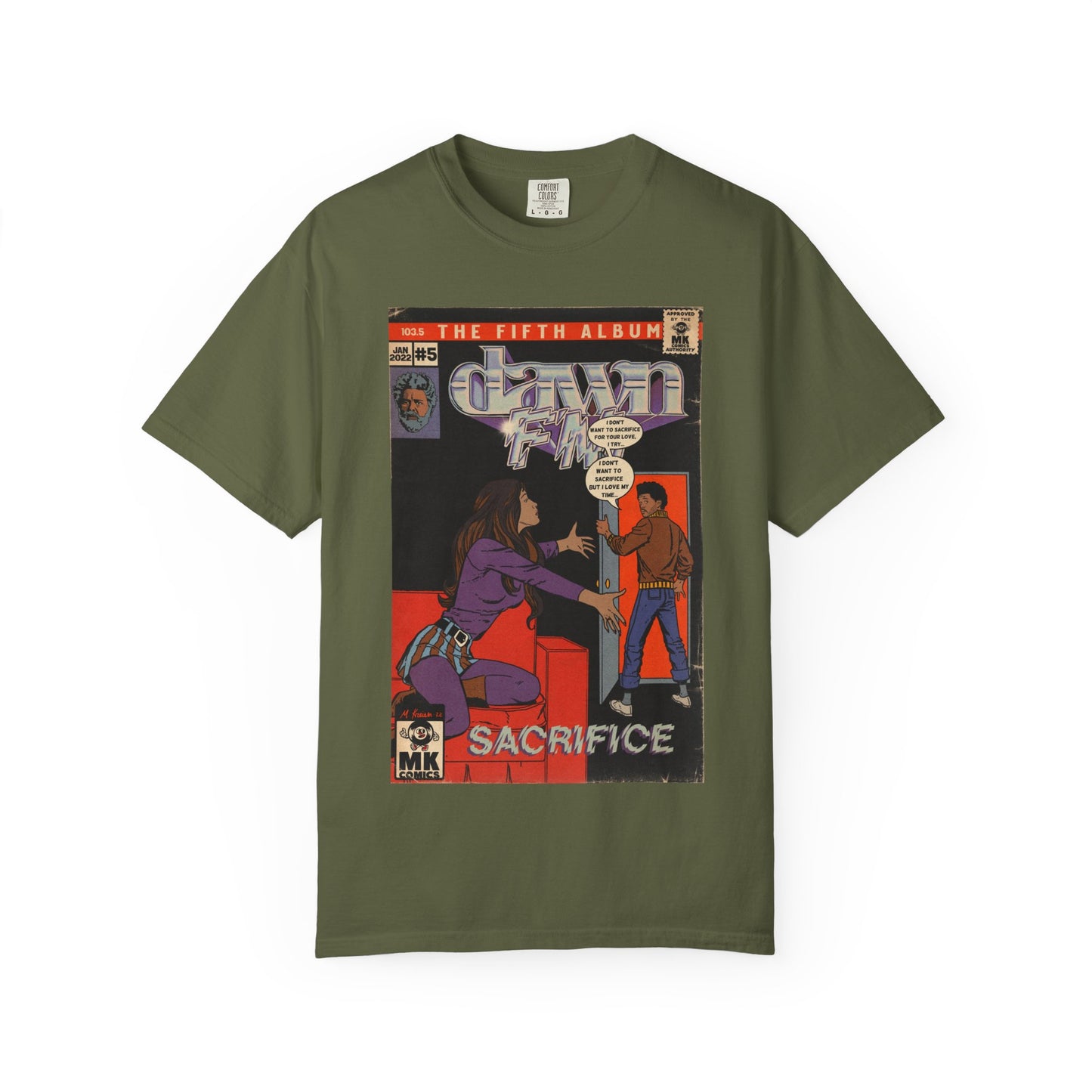 Sacrifice - Unisex Comfort Colors T-shirt