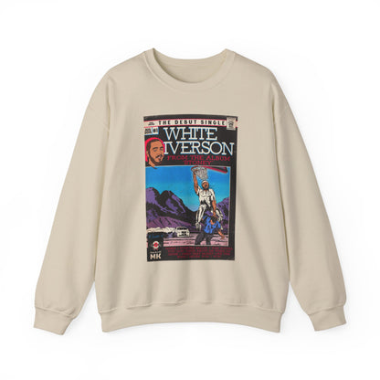 Post Malone - White Iverson -  Unisex Heavy Blend™ Crewneck Sweatshirt