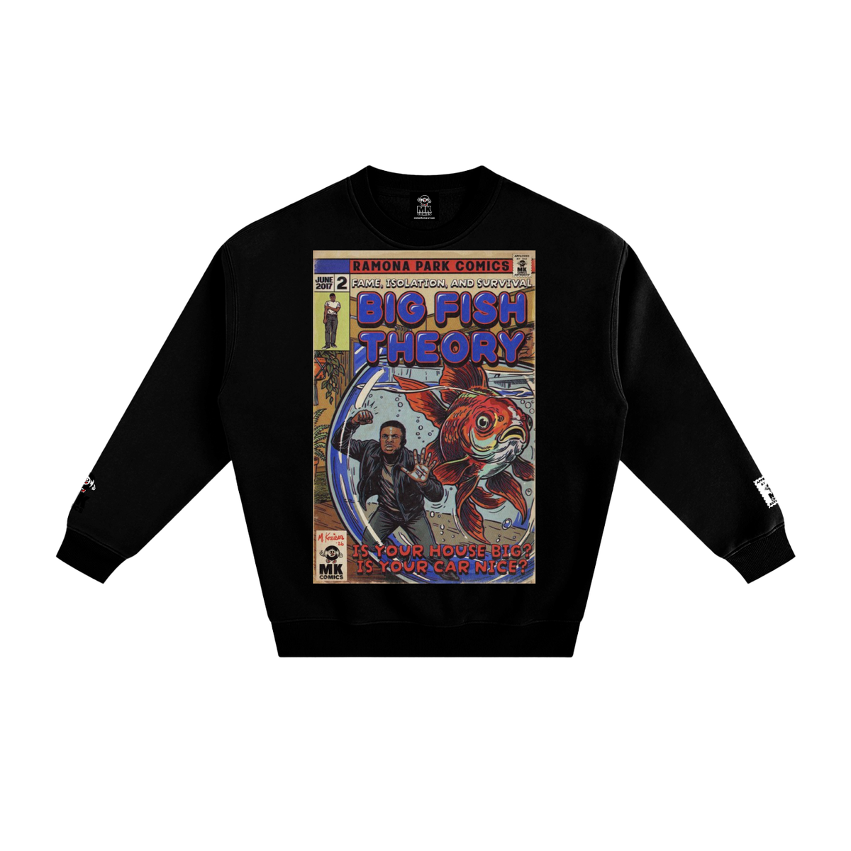 Big Fish Theory - Fleeced Sweatshirt