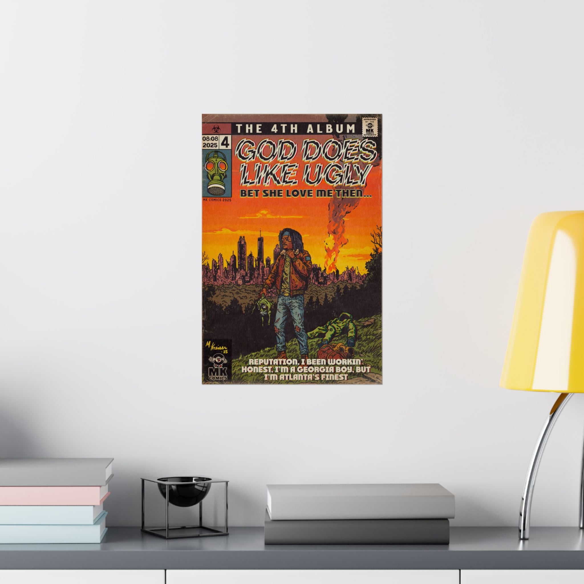 God Does Like Ugly - Matte Vertical Posters