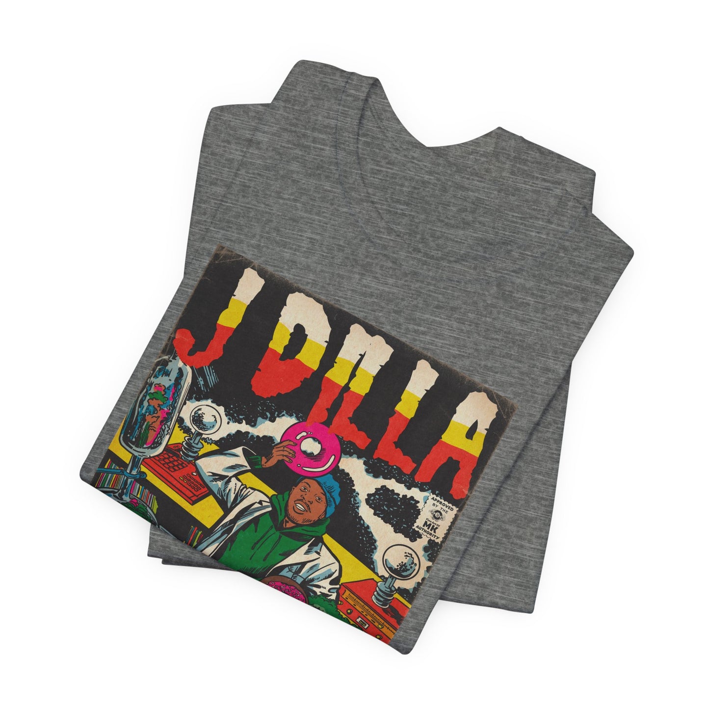 J Dilla - Comic Book Art - Unisex Jersey Short Sleeve Tee