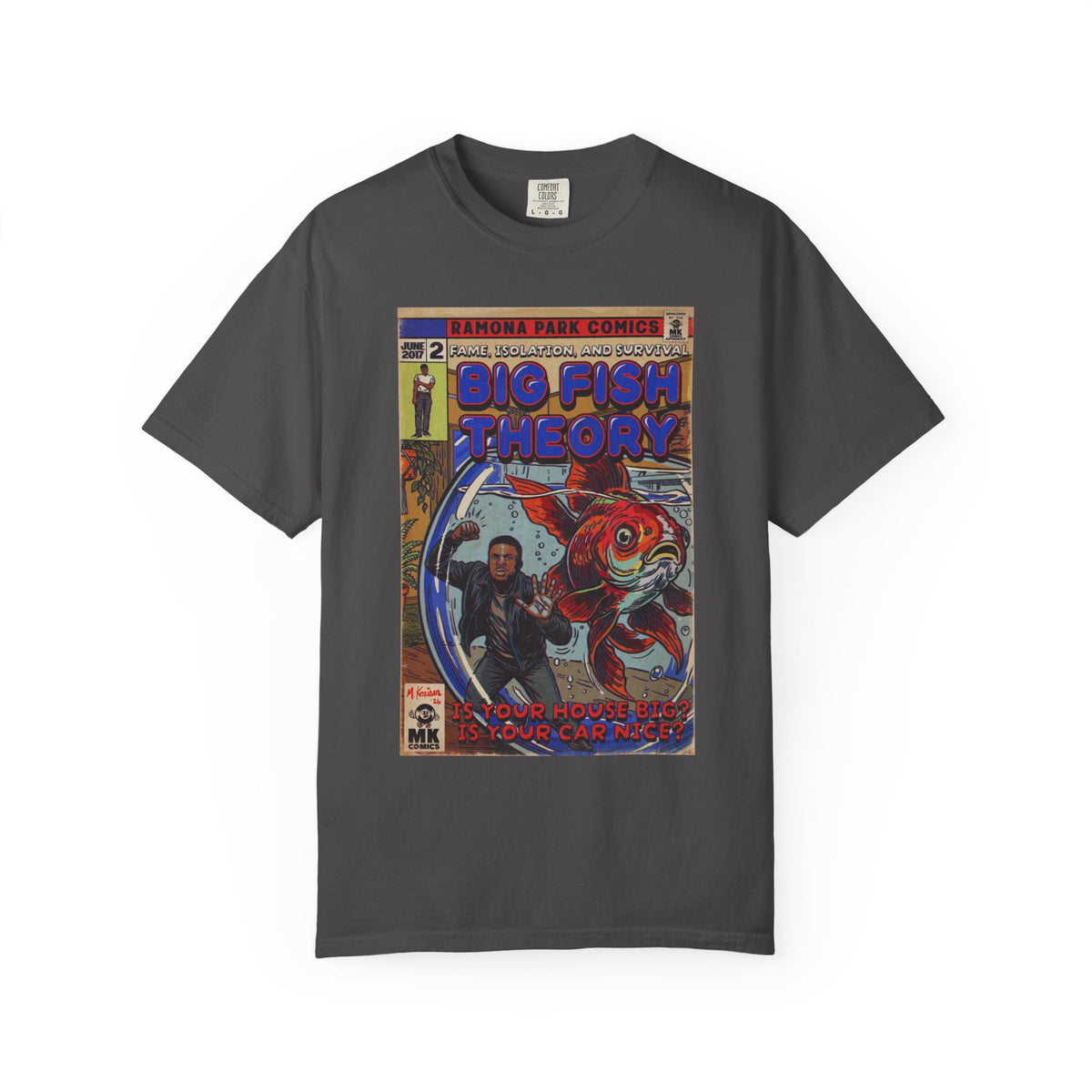 Big Fish Theory - Unisex Garment-Dyed T-shirt