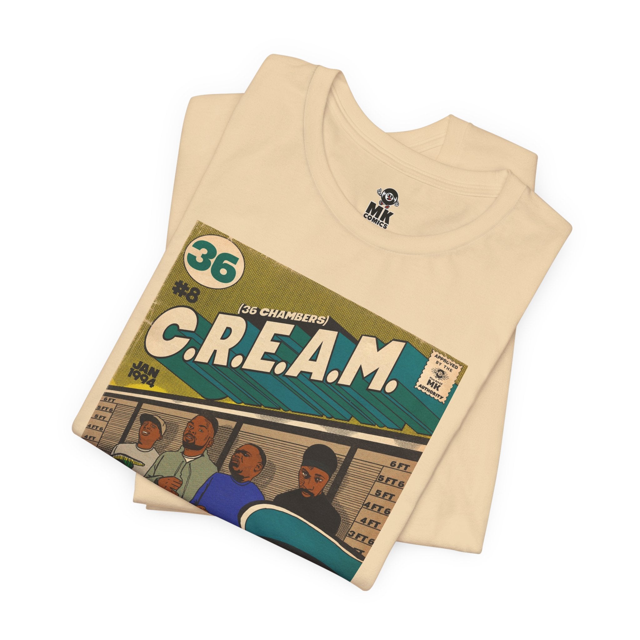 C.R.E.A.M - Unisex Jersey Short Sleeve Teem