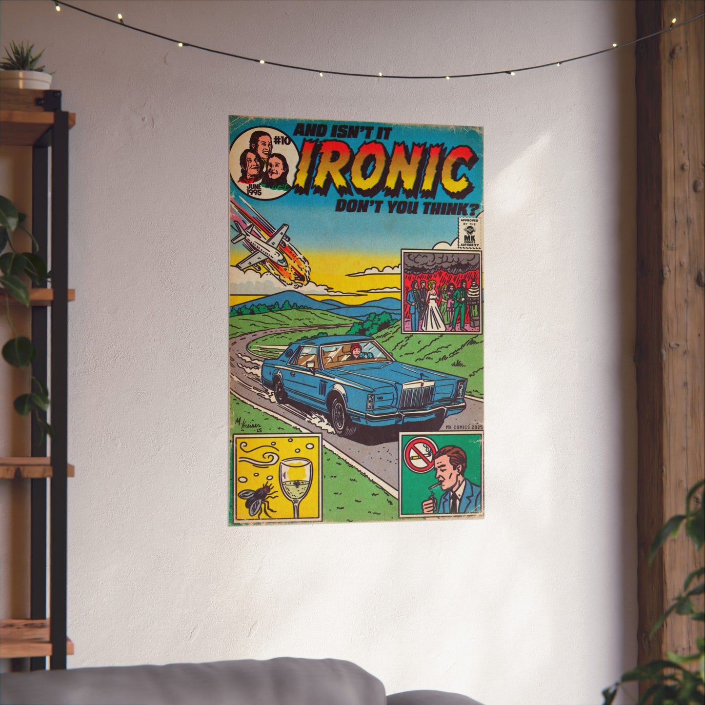 Ironic - Matte Vertical Posters