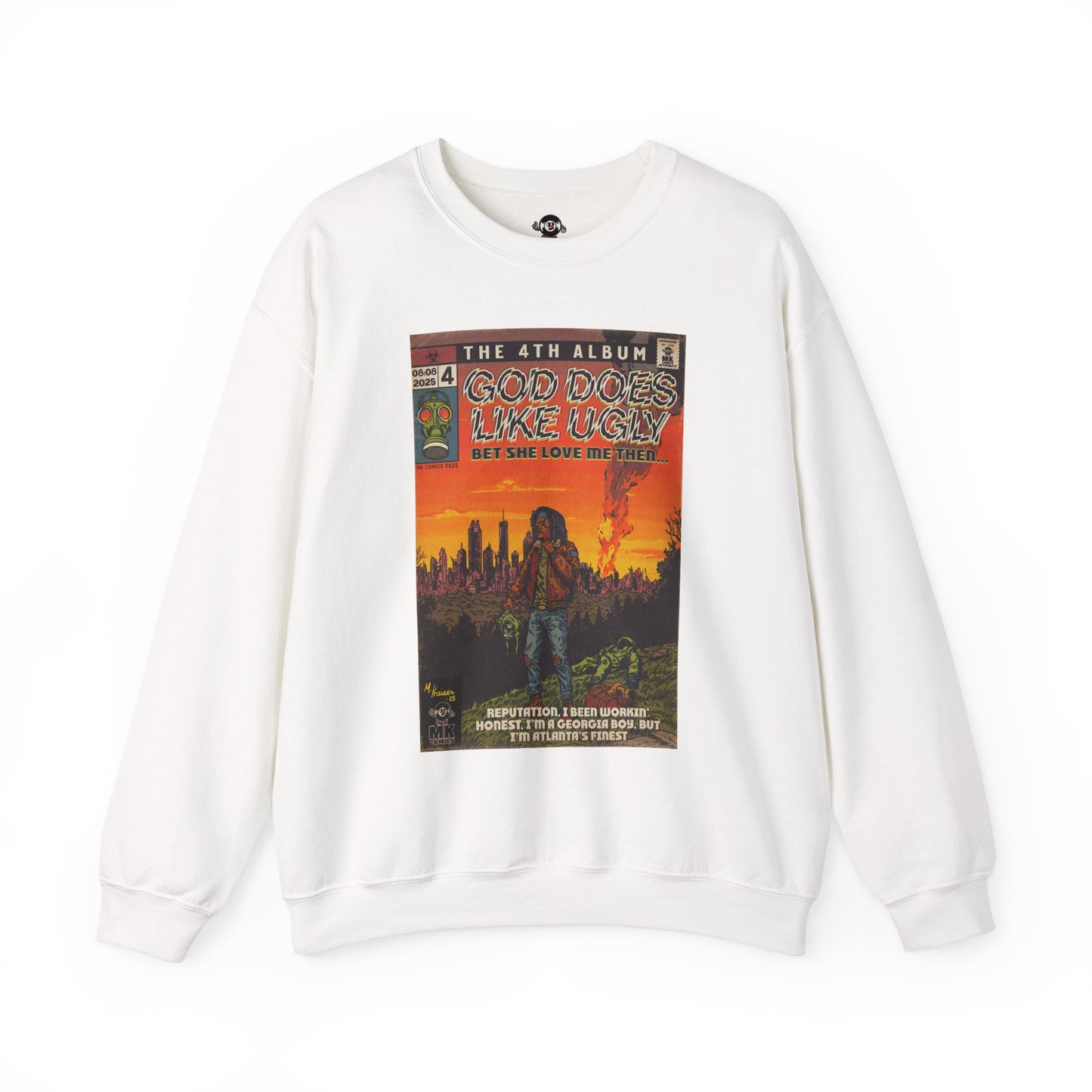God Does Like Ugly - Unisex Heavy Blend™ Crewneck Sweatshirt