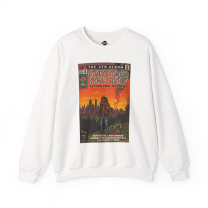 God Does Like Ugly - Unisex Heavy Blend™ Crewneck Sweatshirt