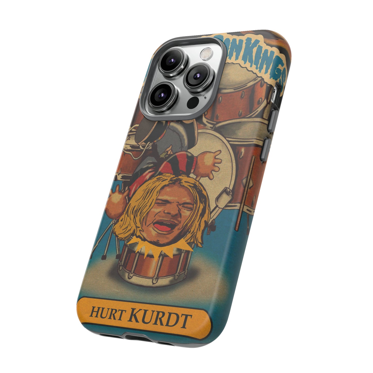 Hurt KURDT - Garbage Can Kings - Nirvana - Tough Phone Cases