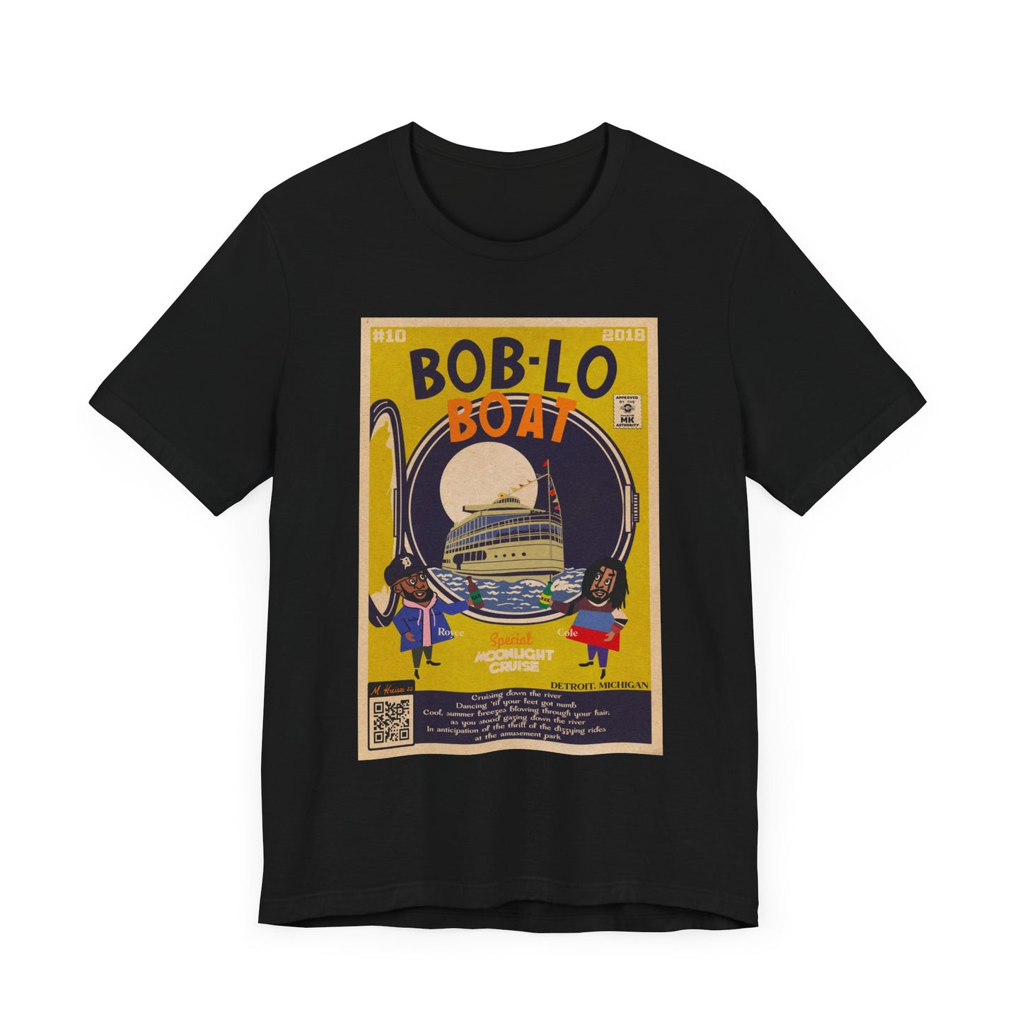 Royce & Cole - Boblo Boat - Unisex Jersey Short Sleeve Tee