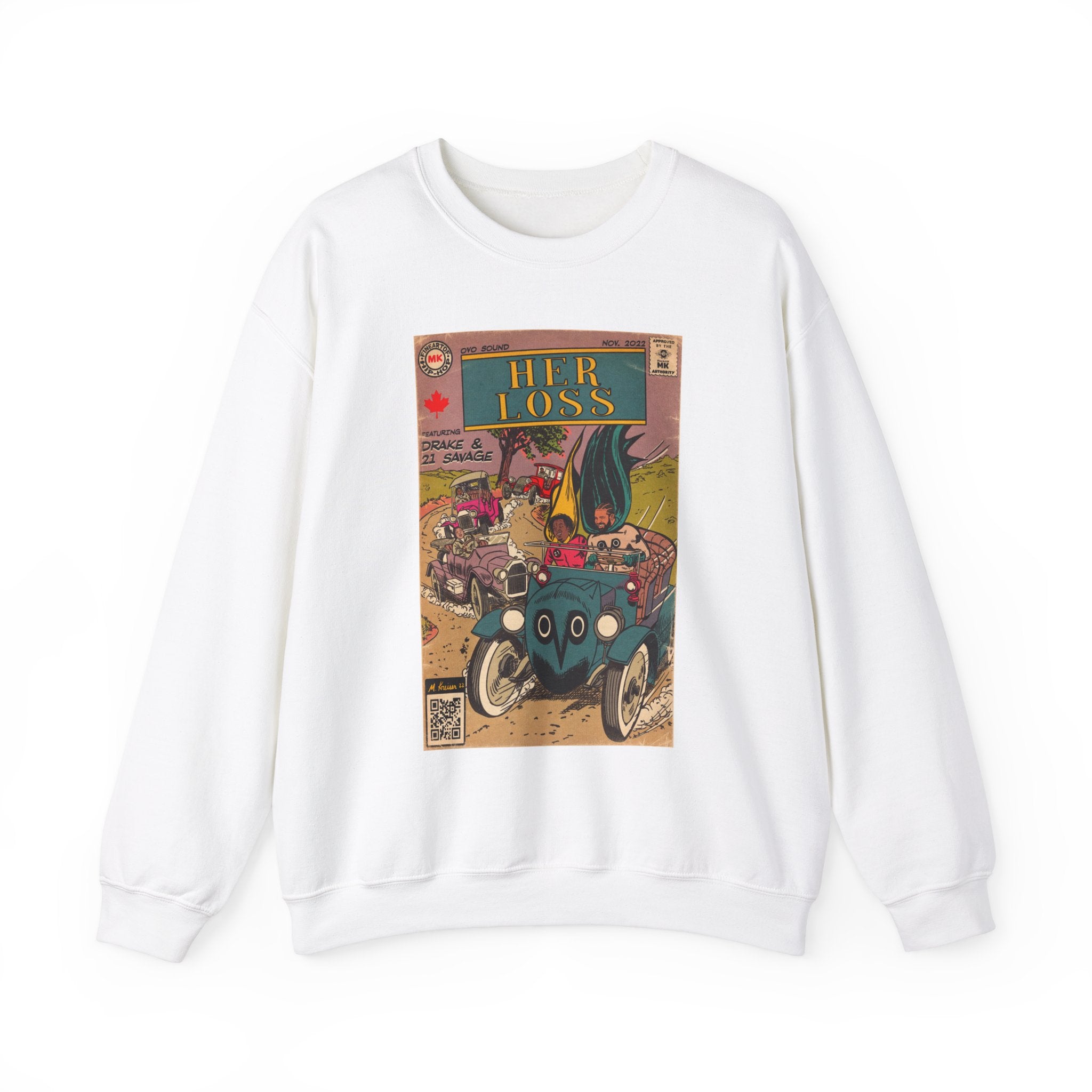 Her Loss - Unisex Heavy Blend™ Crewneck Sweatshirt