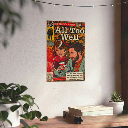 Taylor Swift - All Too Well - Matte Vertical Posters