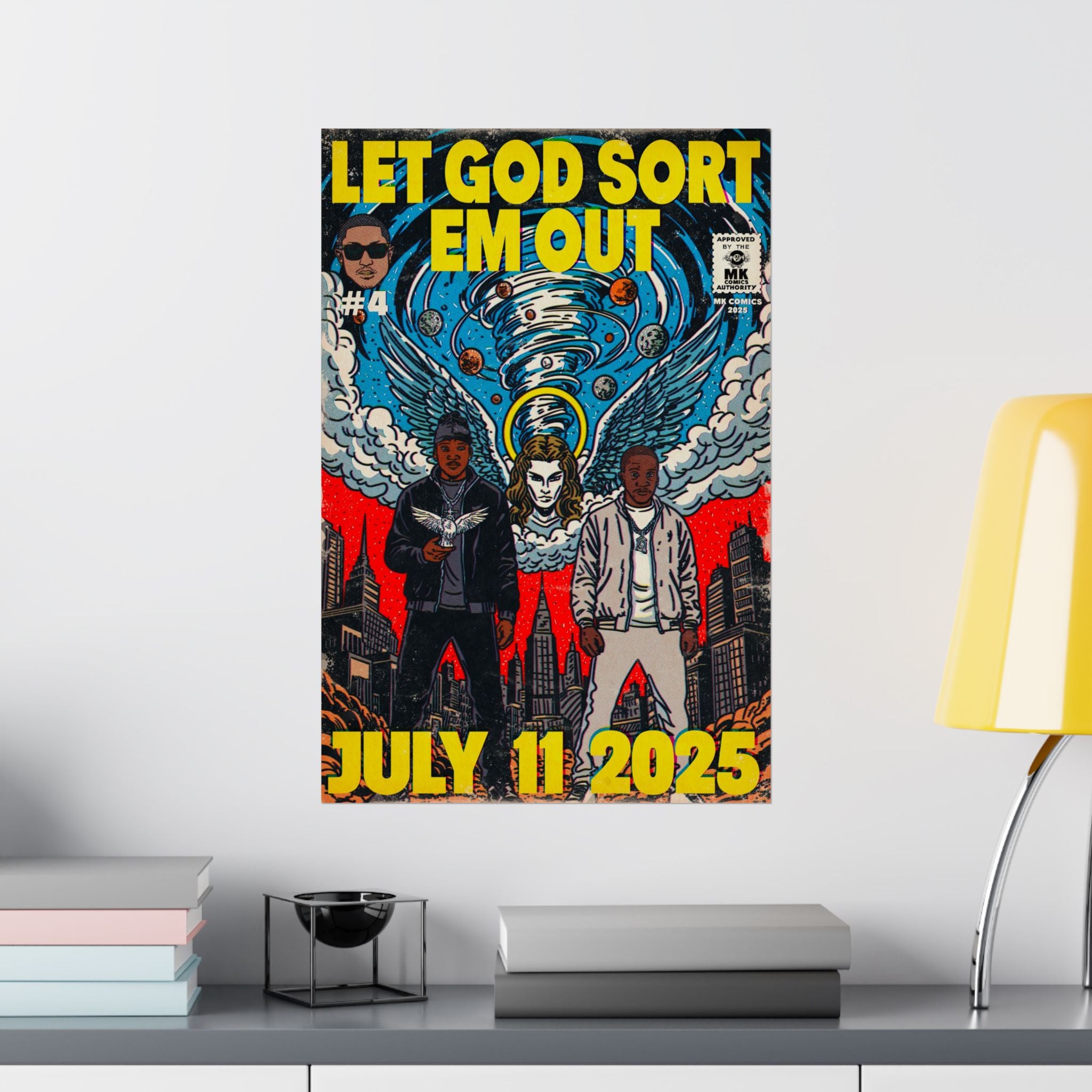 Let God Sort Em Out - Matte Vertical Posters