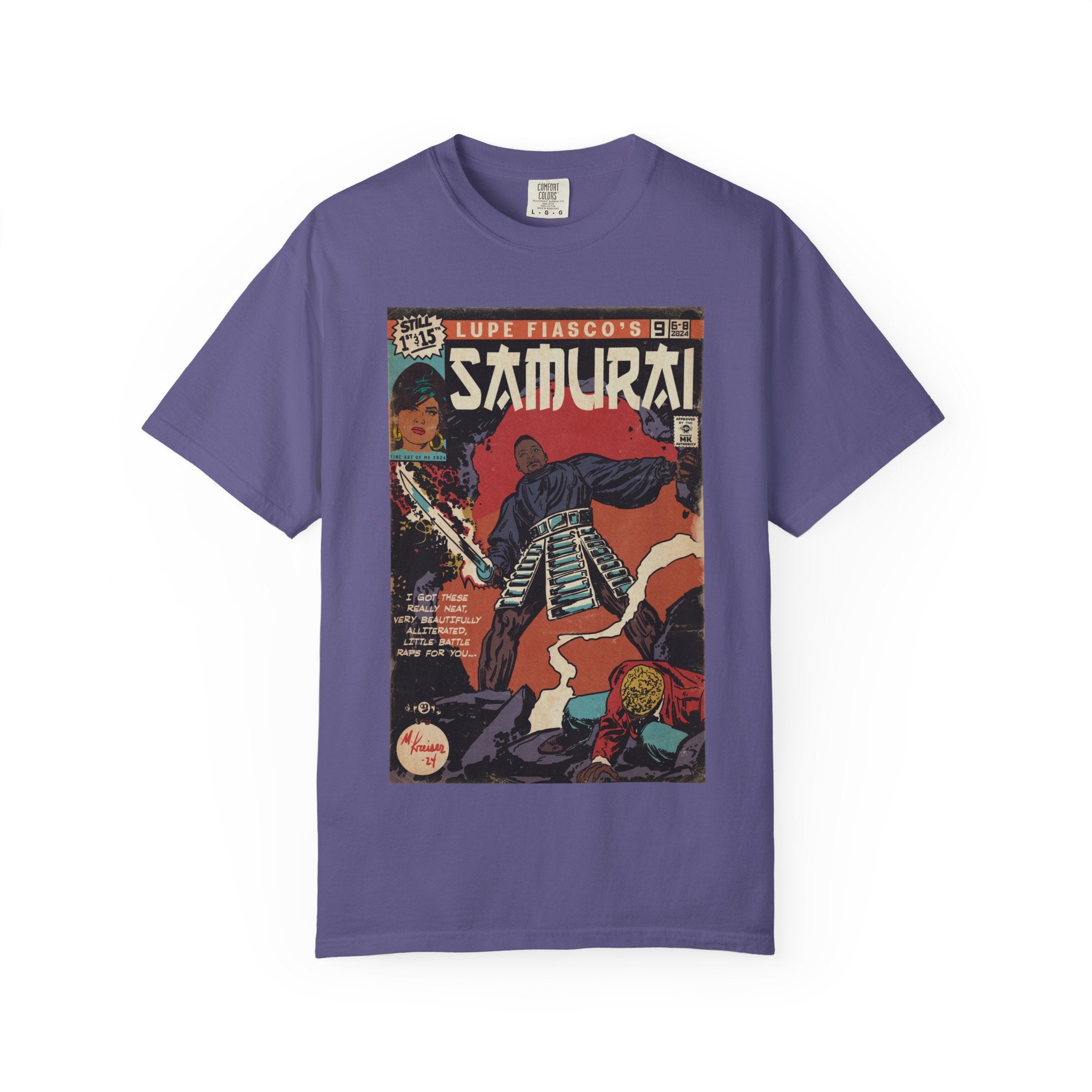 Samurai - Unisex Comfort Colors T-shirt