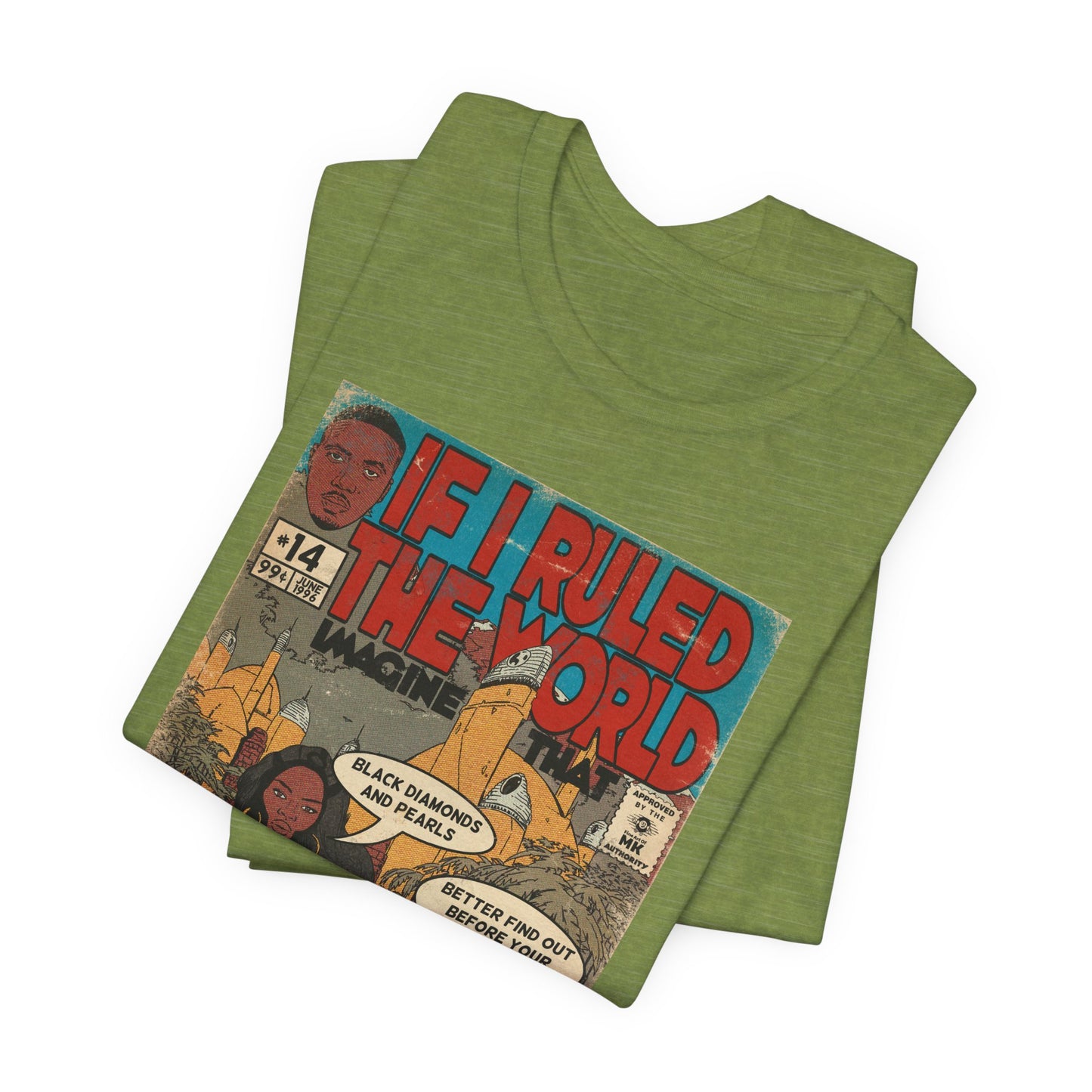 Nas & Lauryn - If I Ruled The World - Unisex Jersey T-Shirt