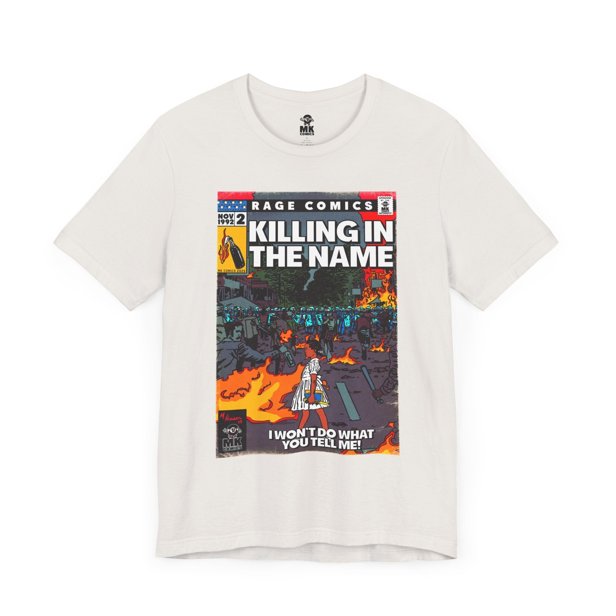 Rage - Killing In the Name - Unisex Jersey Short Sleeve Tee