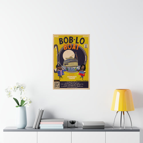 Boblo Boat - Vertical Matte Poster