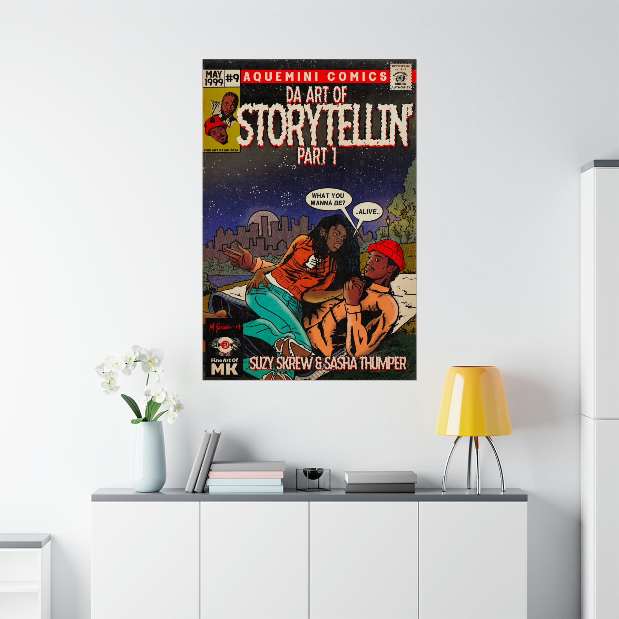Da Art of Storytellin’ Part 1 - Matte Vertical Poster