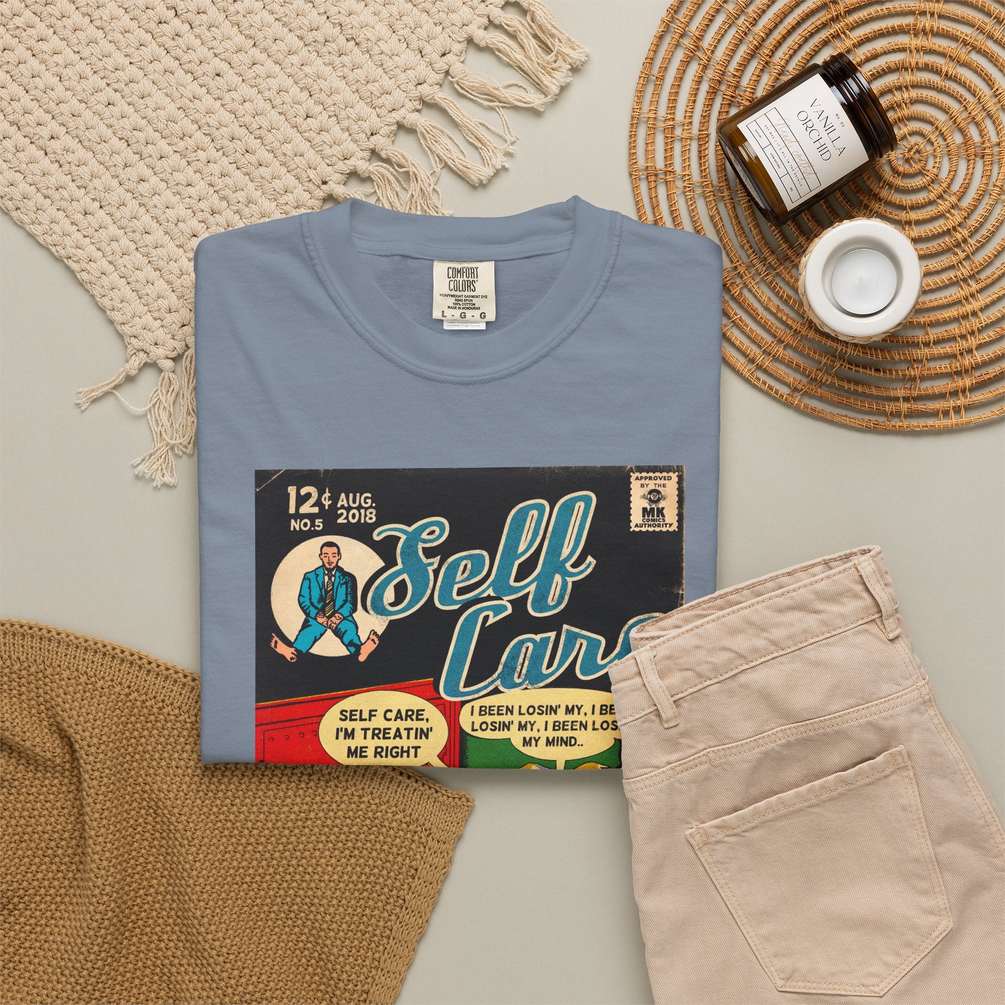 Self Care - Unisex Comfort Colors T-shirt