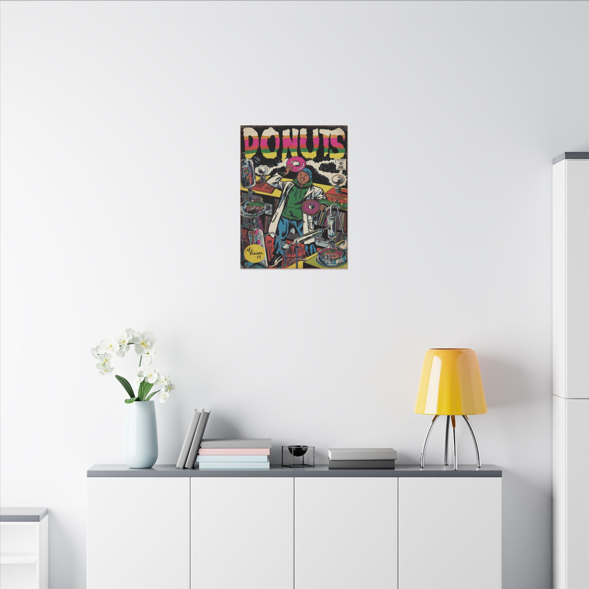 Donuts - Matte Canvas, Stretched, 0.75"