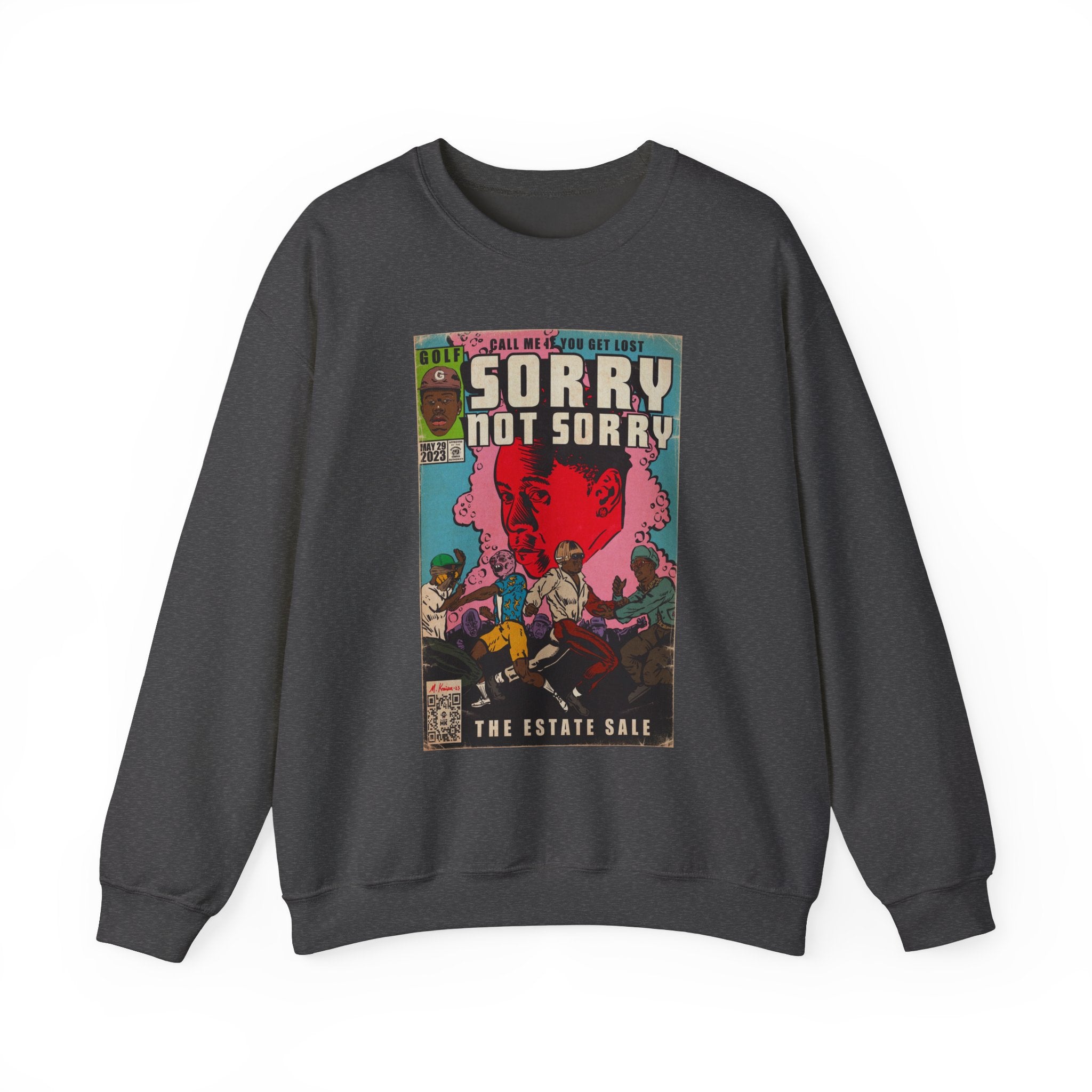 Tyler - Sorry Not Sorry - Unisex Heavy Blend™ Crewneck Sweatshirt