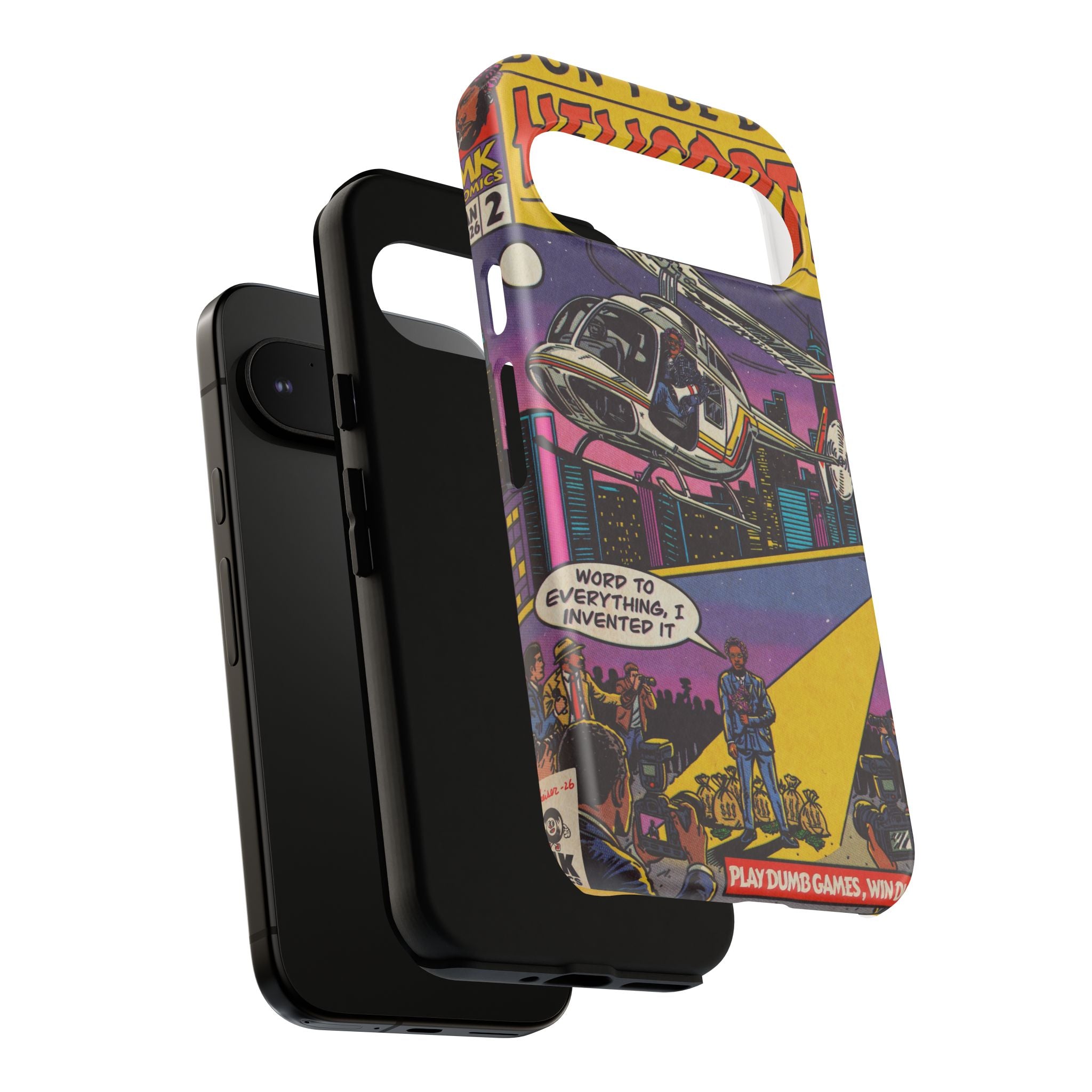 Helicopter - Tough Phone Cases