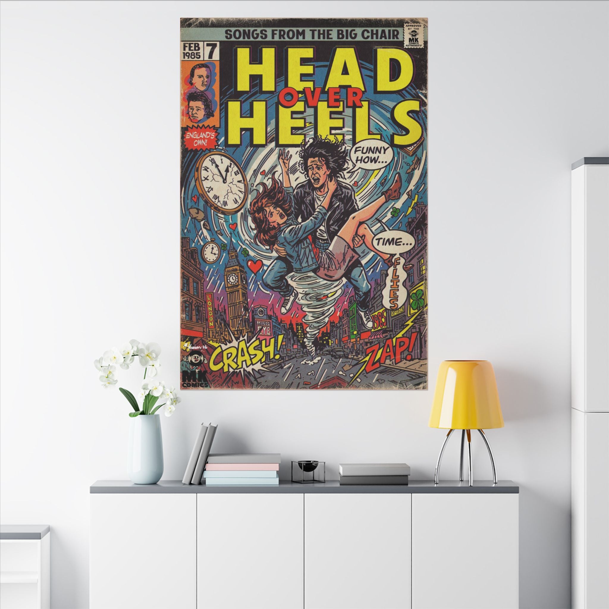 Head Over Heels - Matte Canvas, Stretched, 0.75" (Multi-Size)