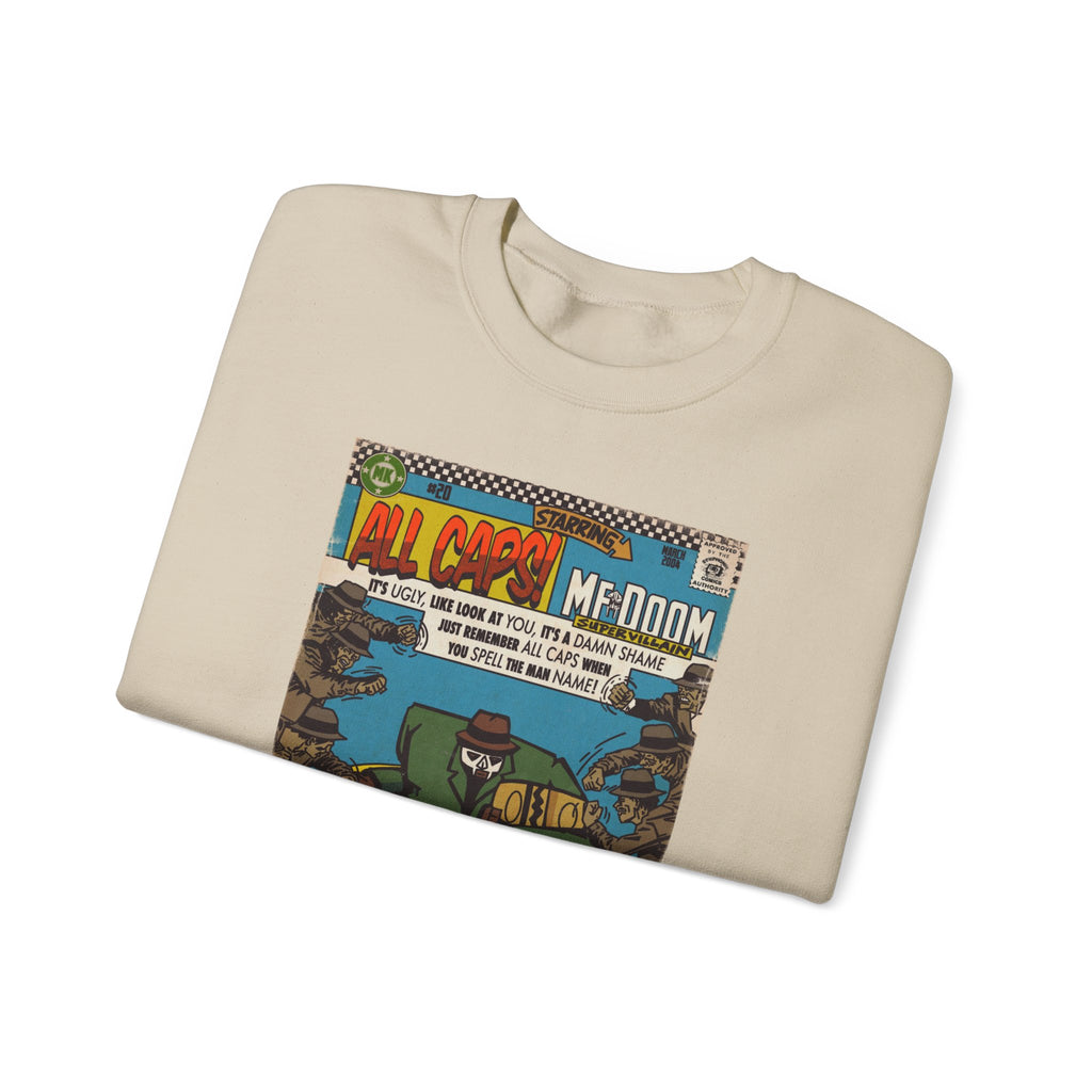 All Caps - Unisex Heavy Blend™ Crewneck Sweatshirt