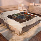 What's Going On - Velveteen Plush Blanket