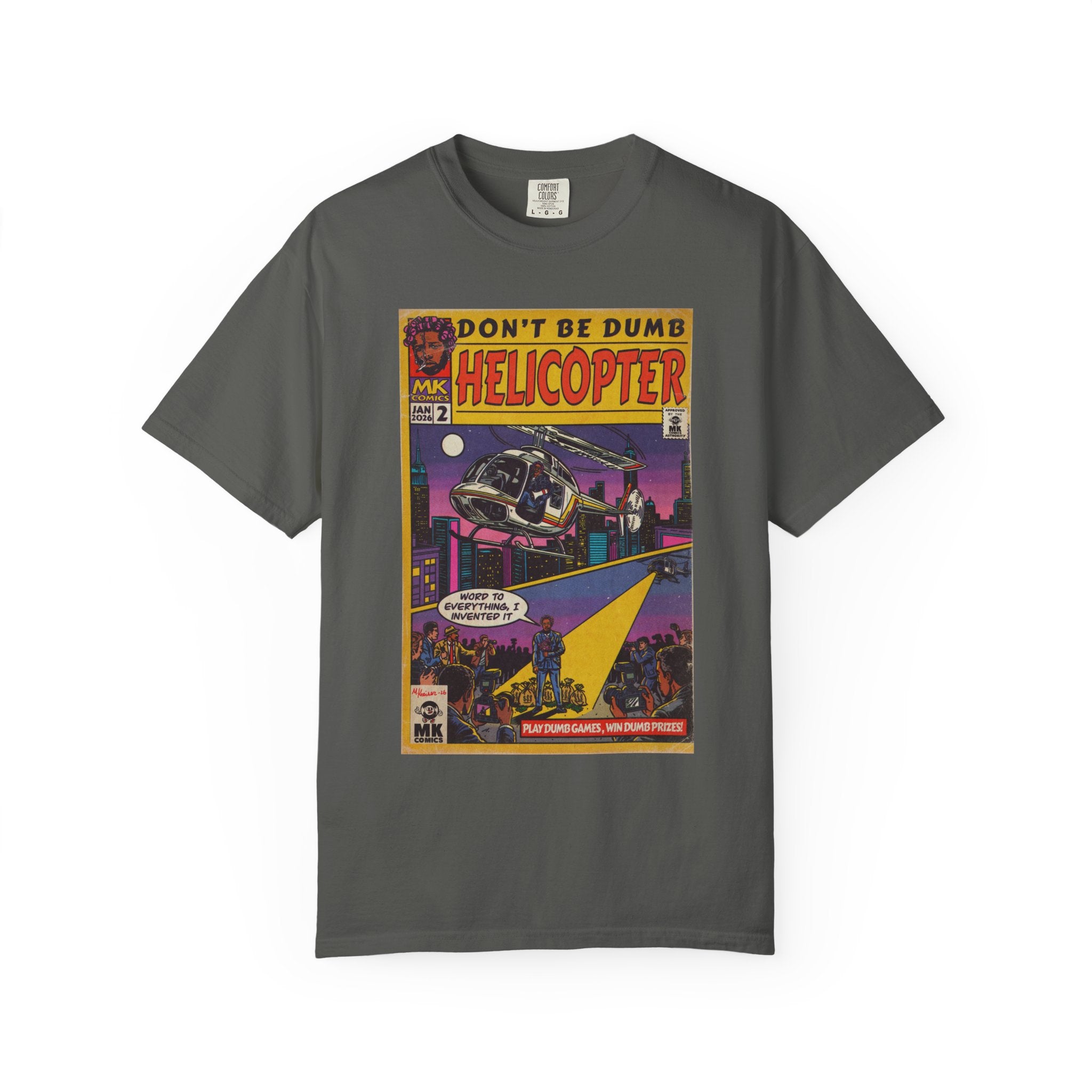 Helicopter - Unisex Comfort Colors T-shirt