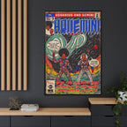 Aquemini - Comic Book Art - Matte Canvas, Framed (Multi-color)