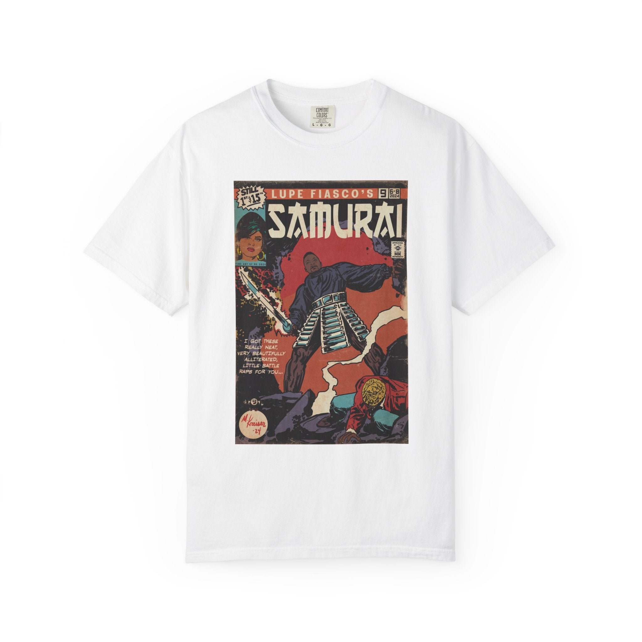 Samurai - Unisex Comfort Colors T-shirt