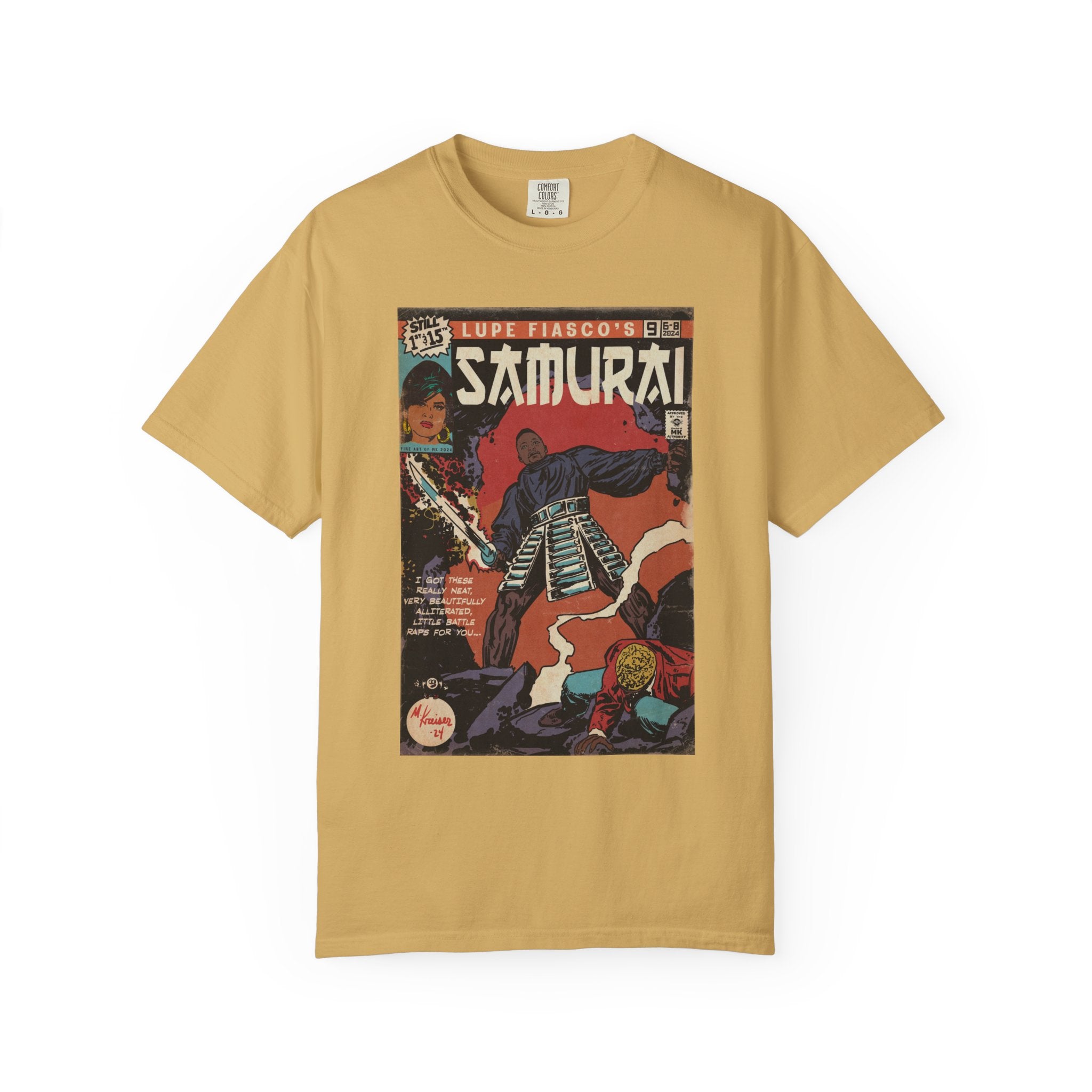Samurai - Unisex Comfort Colors T-shirt