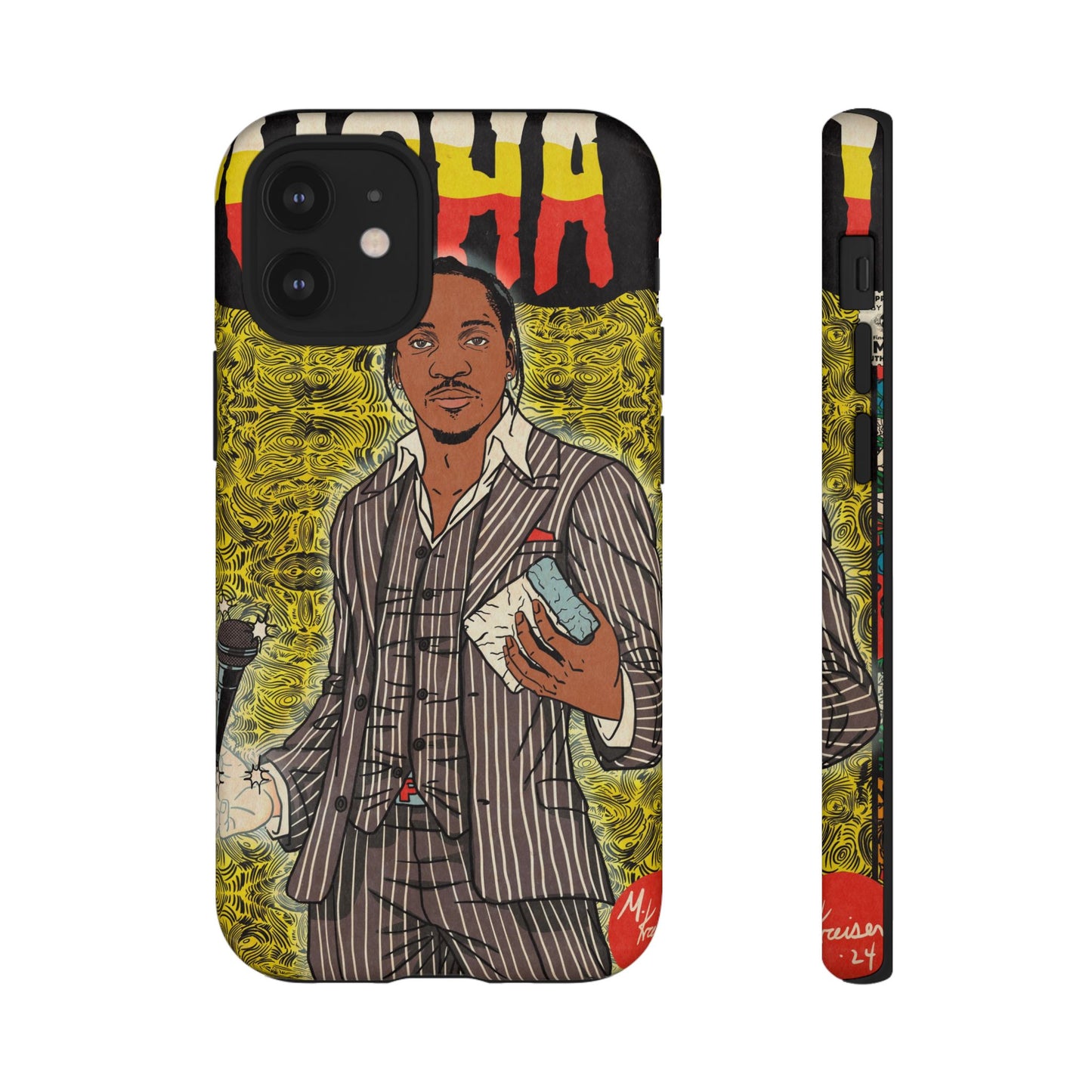 Pusha T - Comic Book Art - Tough Phone Cases