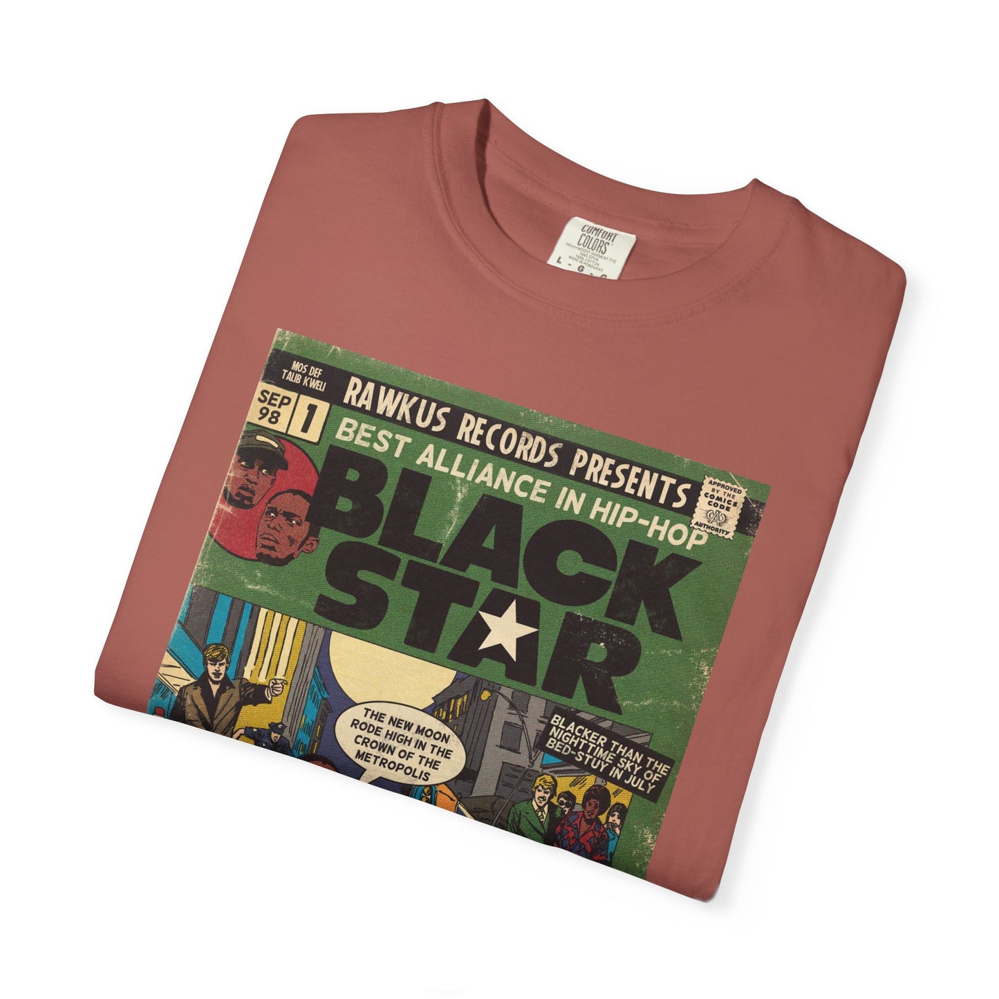 Mos Def & Talib Kweli - Black Star - Unisex Comfort Colors T-shirt