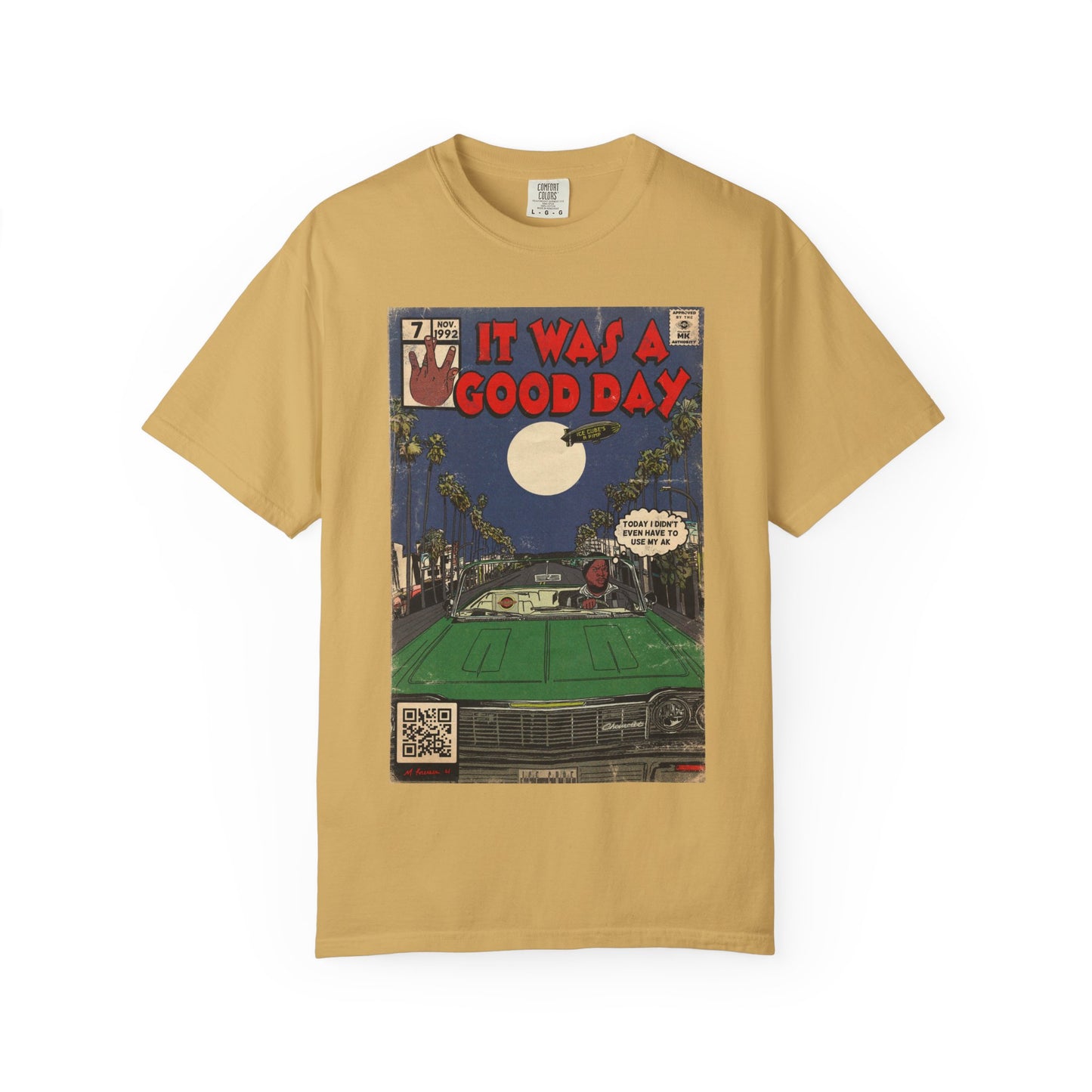 Ice Cube - It Was a Good Day - Unisex Comfort Colors T-shirt