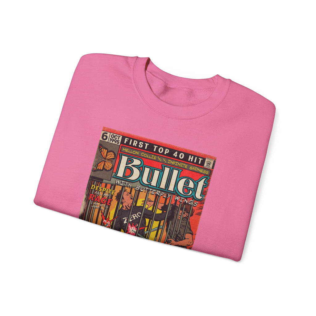 Bullet With Butterfly Wings - Unisex Heavy Blend™ Crewneck Sweatshirt