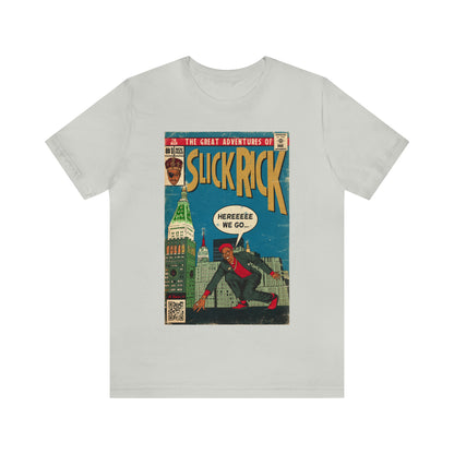 The Great Adventures of Slick Rick - Comic Art - Unisex Jersey Short Sleeve Tee