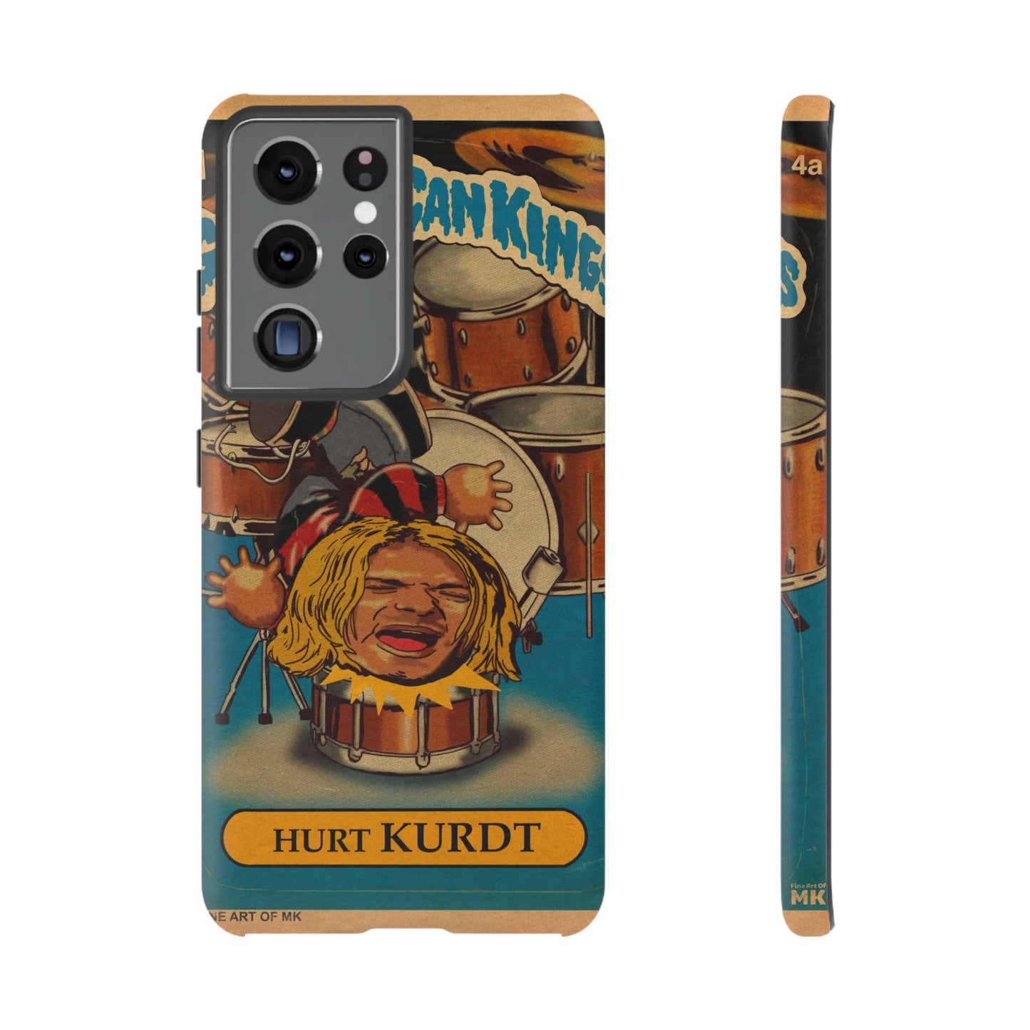 Hurt KURDT - Garbage Can Kings - Nirvana - Tough Phone Cases