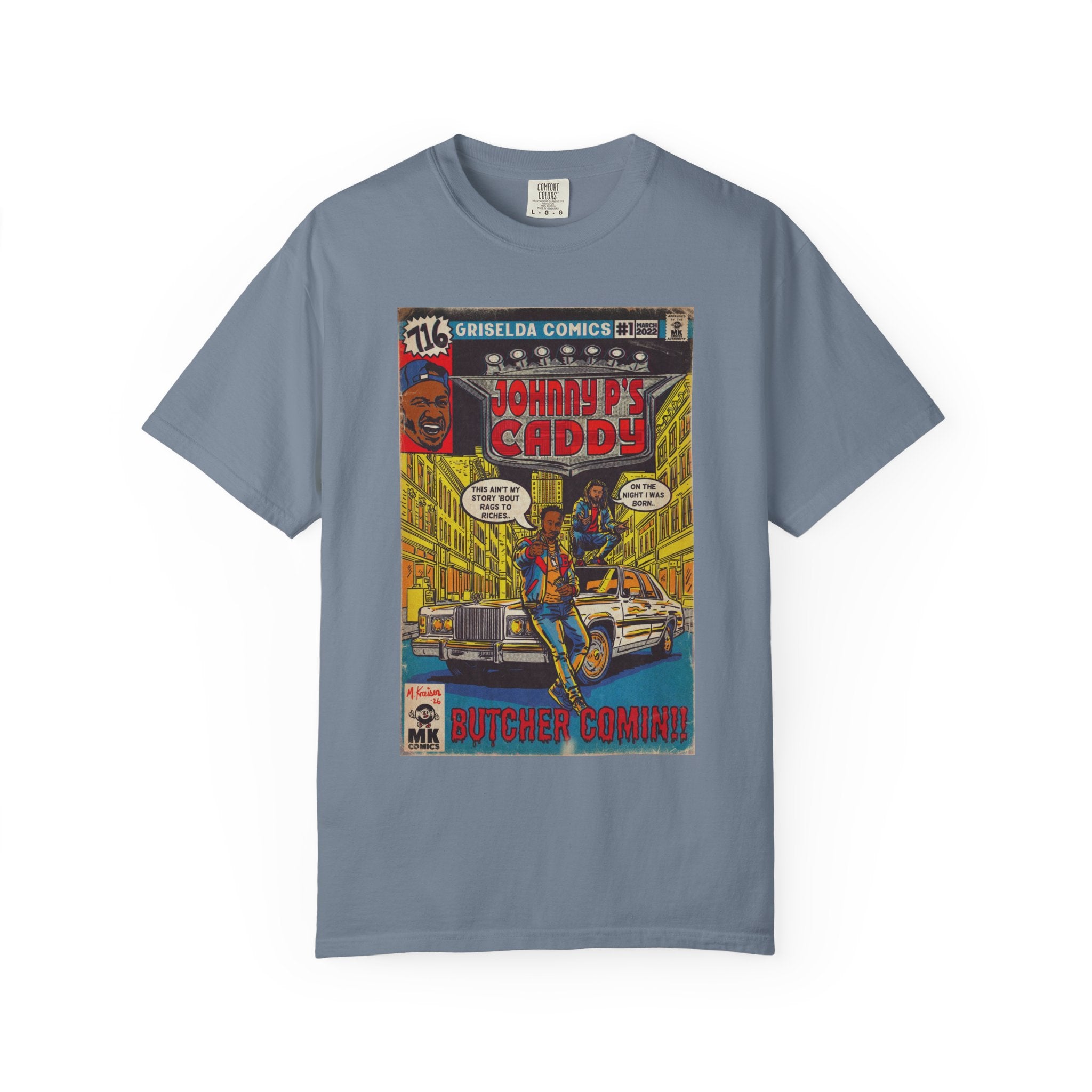 Johnny P's Caddy - Unisex Comfort Colors T-shirt