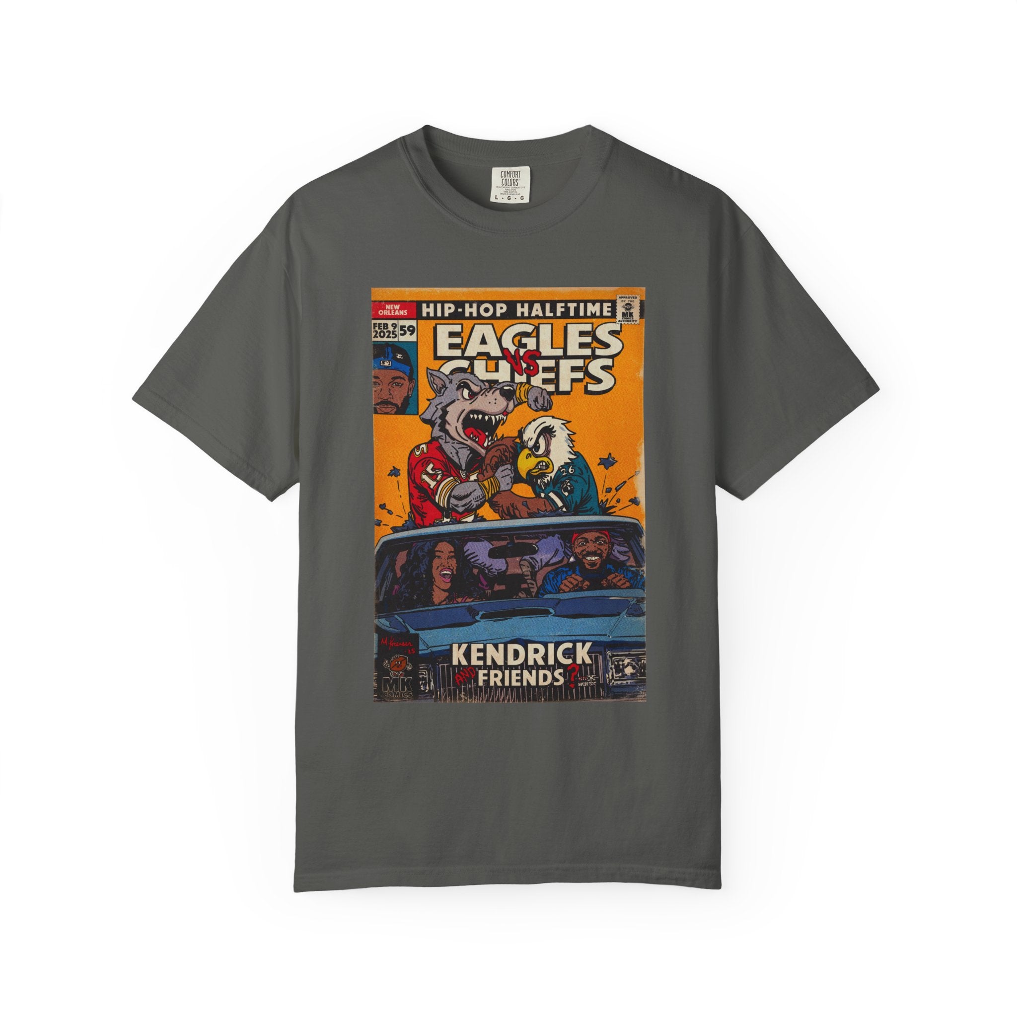 2025 Halftime - Eagles vs Chiefs -  Unisex Comfort Colors T-shirt