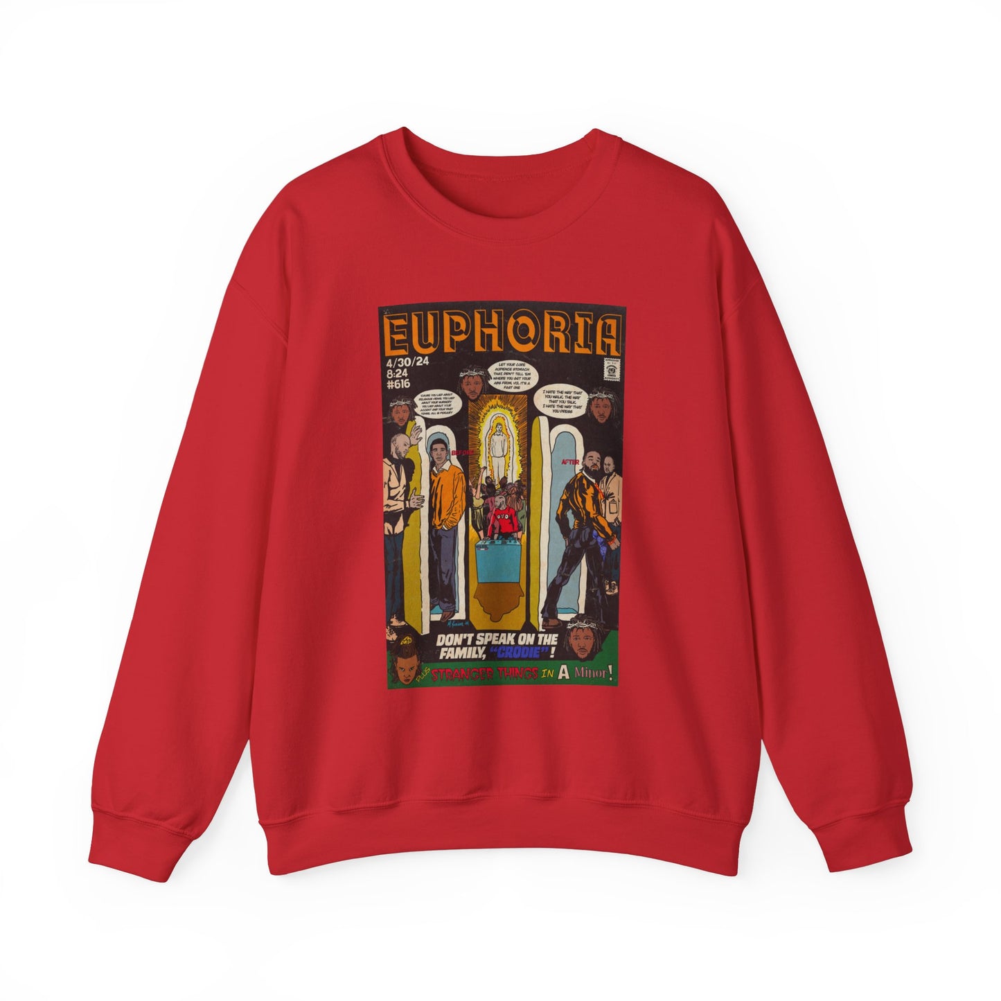 Kendrick Lamar - Euphoria - Unisex Heavy Blend™ Crewneck Sweatshirt