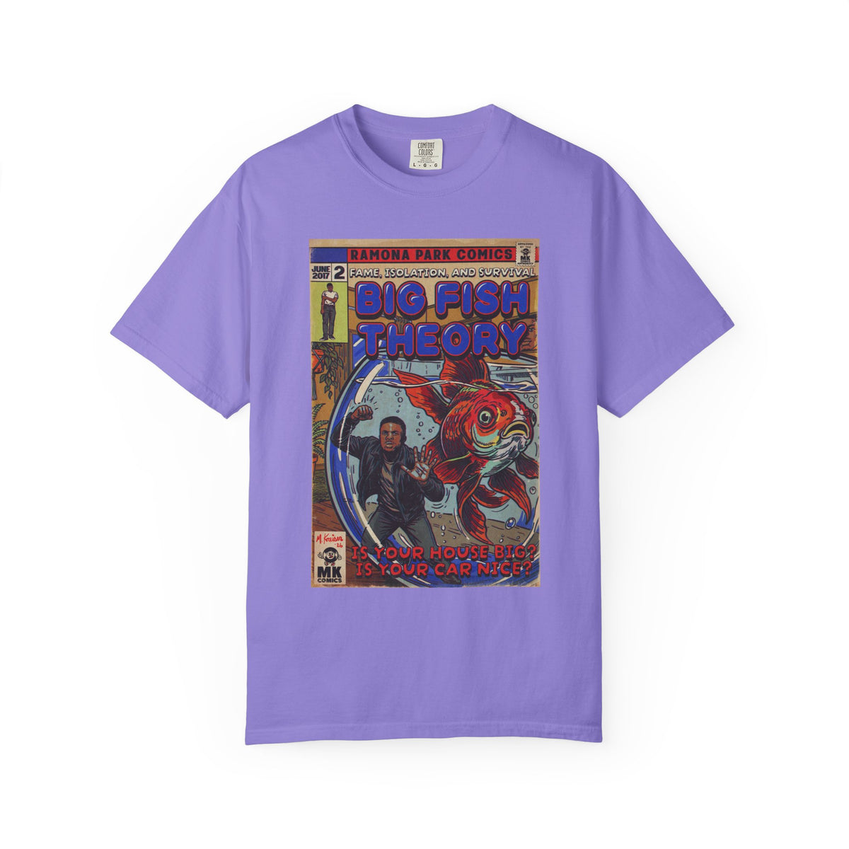 Big Fish Theory - Unisex Garment-Dyed T-shirt